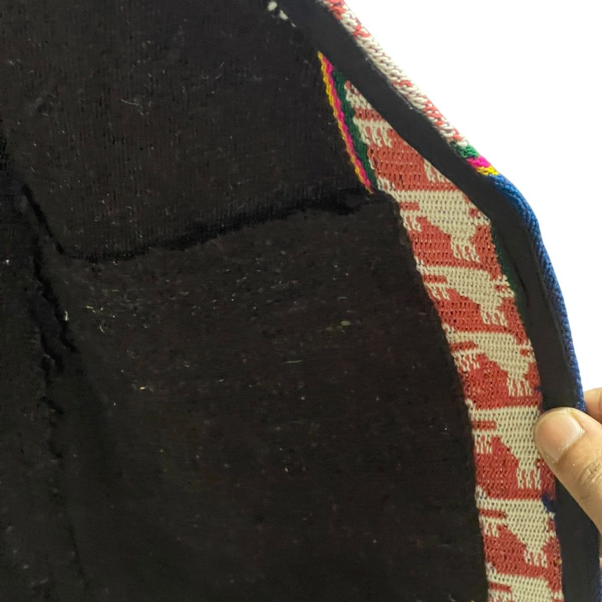 Vintage Vintage Tela Embroidered Handmade Ethnic Tribal Wool Vest Size US XS / EU 42 / 0 - 15 Thumbnail