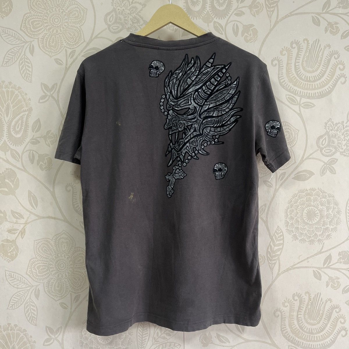 Japanese Brand Oniarai Jeans Skulls Matsuda Blue Ways Japan TShirt Size US M / EU 48-50 / 2 - 4 Thumbnail