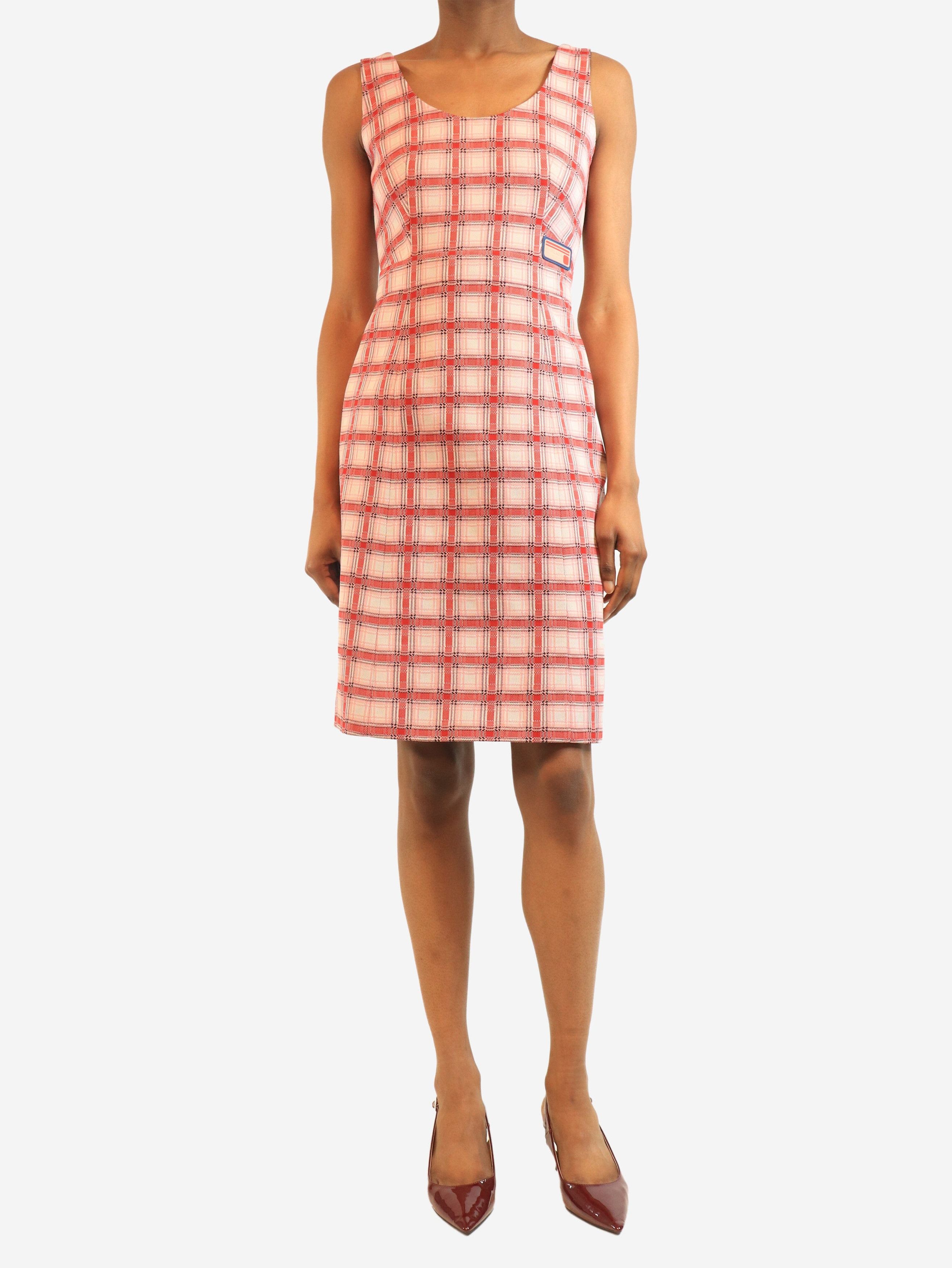 Other Pink and red plaid dress - UK 8 Size S / US 4 / IT 40 - 1 Thumbnail