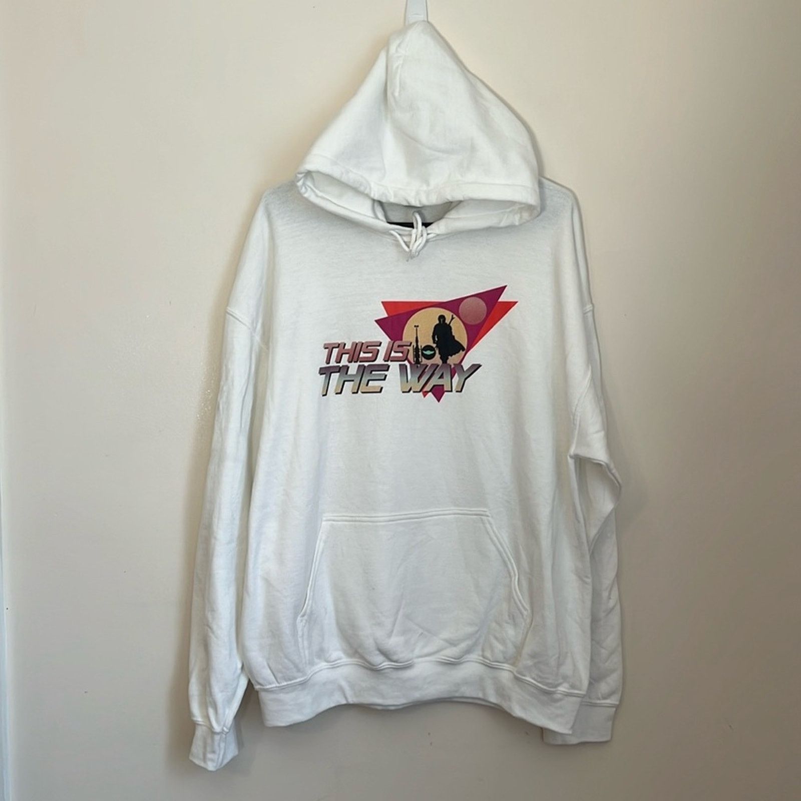Disney Barstool Sports Disney Star Wars Mandalorian Hoodie Size L / US 10 / IT 46 - 2 Thumbnail