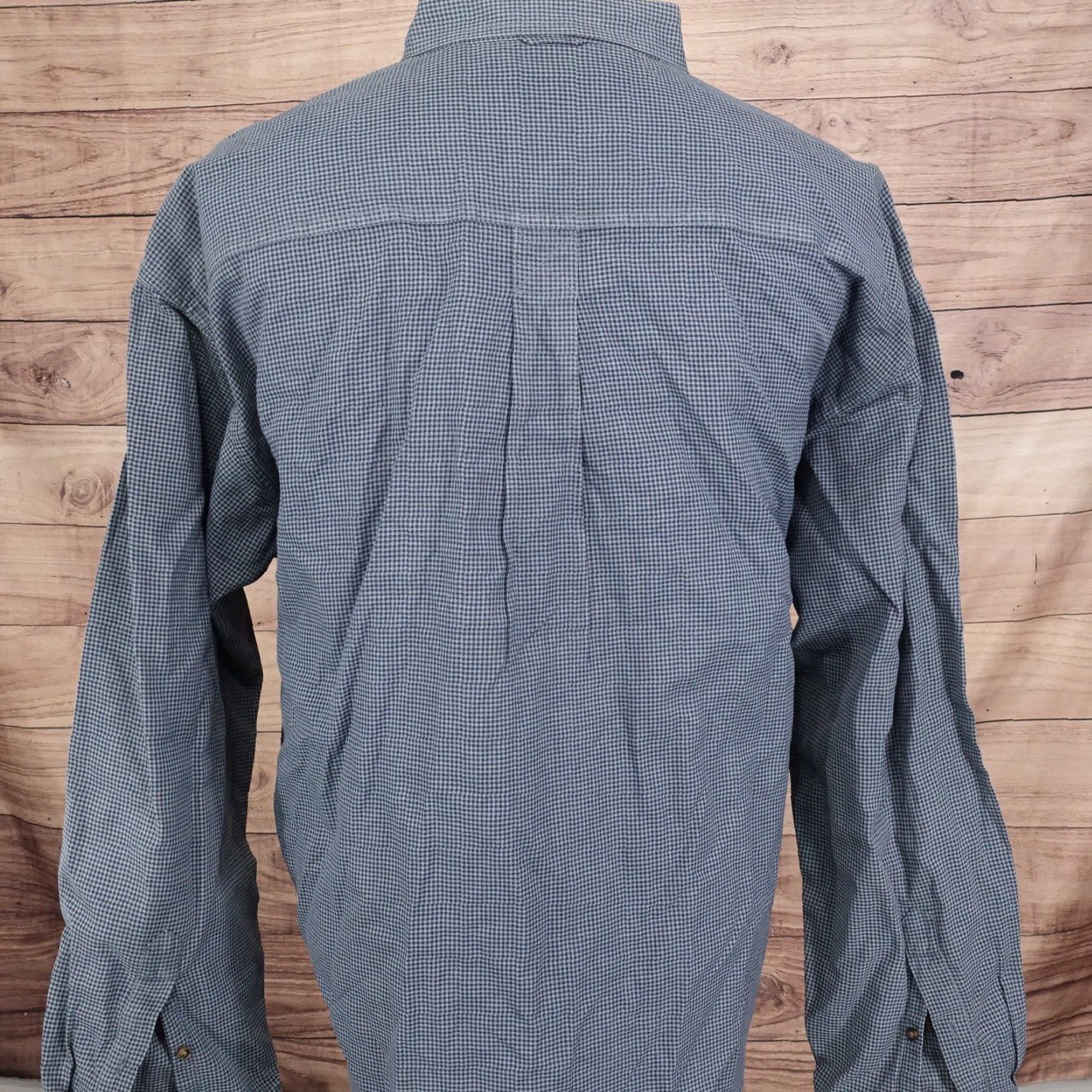 Timberland Timberland Shirt Men 2XL Blue Check Cotton Long Sleeve Casual Outdoor Workwear Size US XXL / EU 58 / 5 - 6 Thumbnail