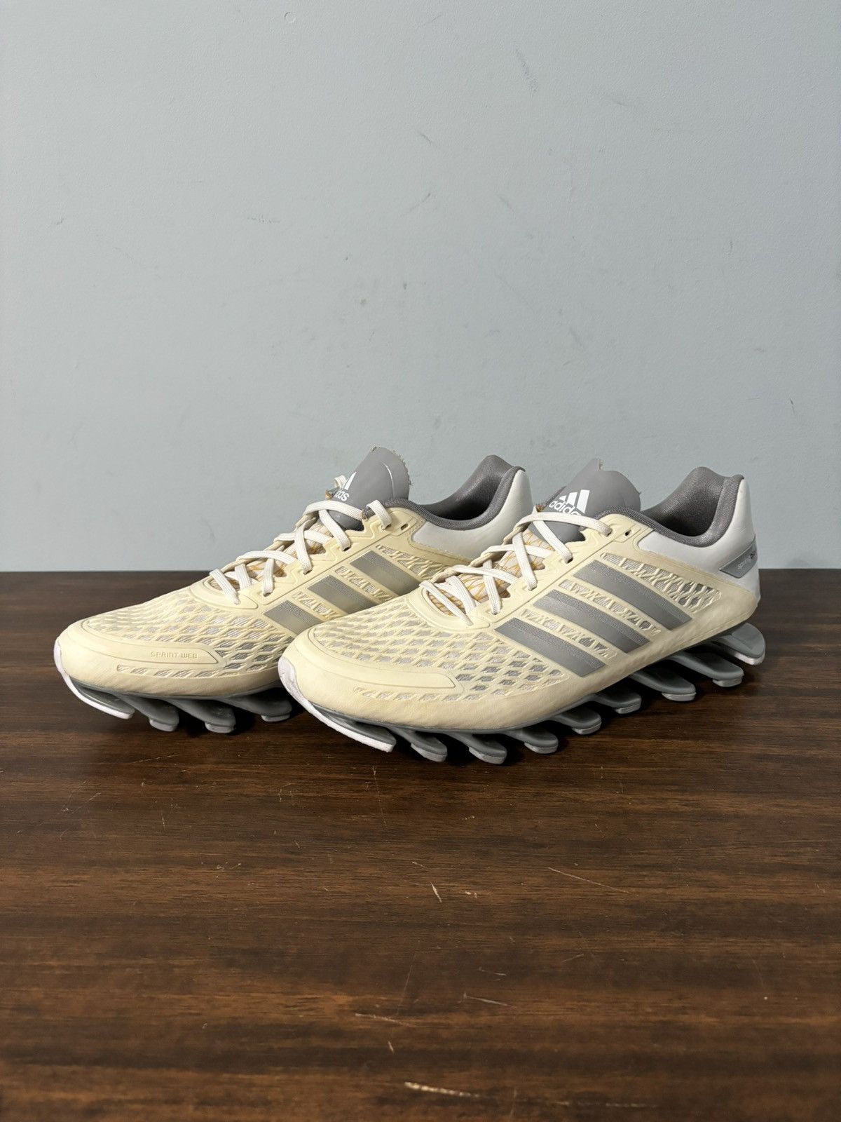 Adidas Sneakers Streetwear adidas Springblade Razor White Silver Grailed