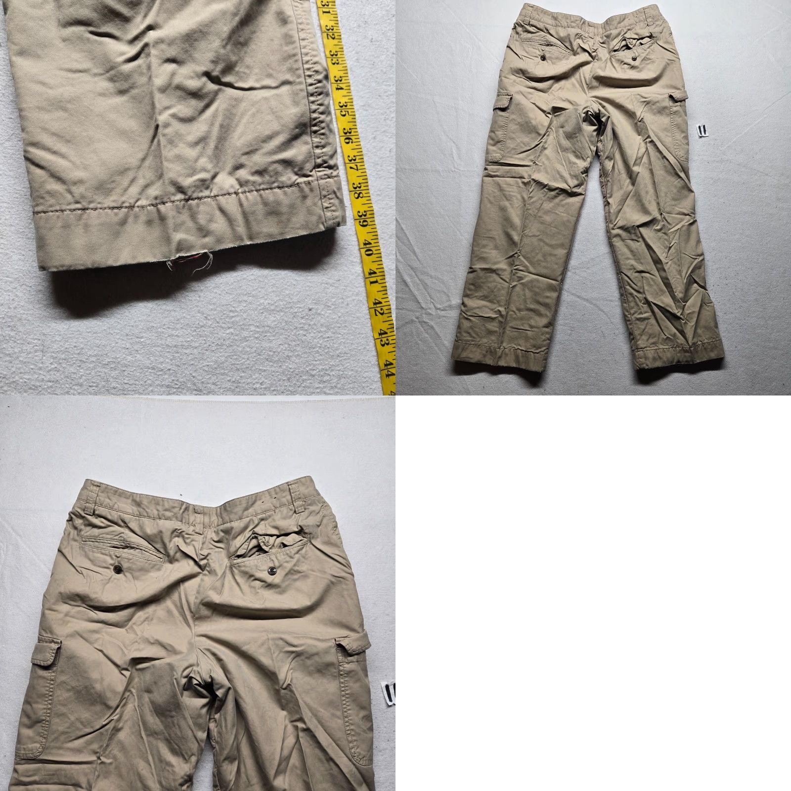 Eddie Bauer Eddie Bauer Pants Khaki Thermal Lined Outdoor Stretch Men's 35 x 32 Beige Casual Outdoor Pants Mens 35 Size US 35 - 8 Thumbnail
