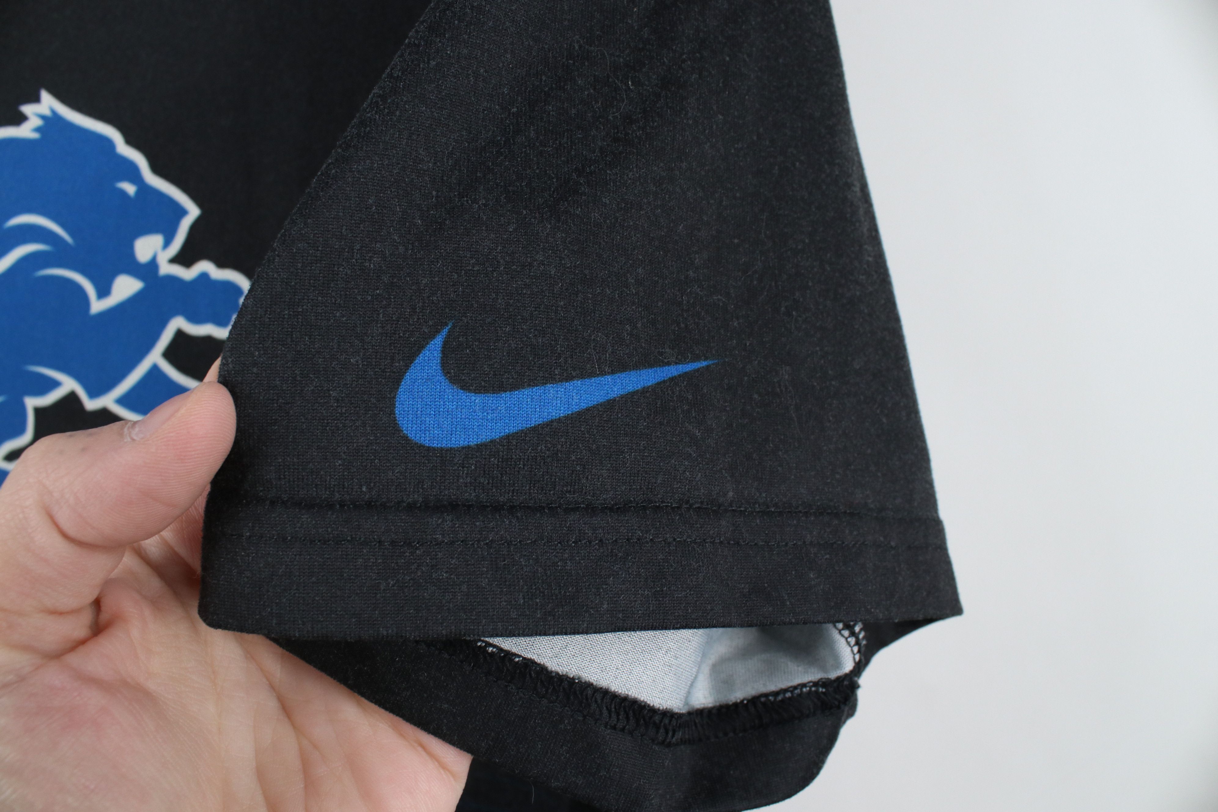 Nike × Vintage Nike NFL Training Lions Football Short Sleeve T-Shirt Size US M / EU 48-50 / 2 - 4 Thumbnail
