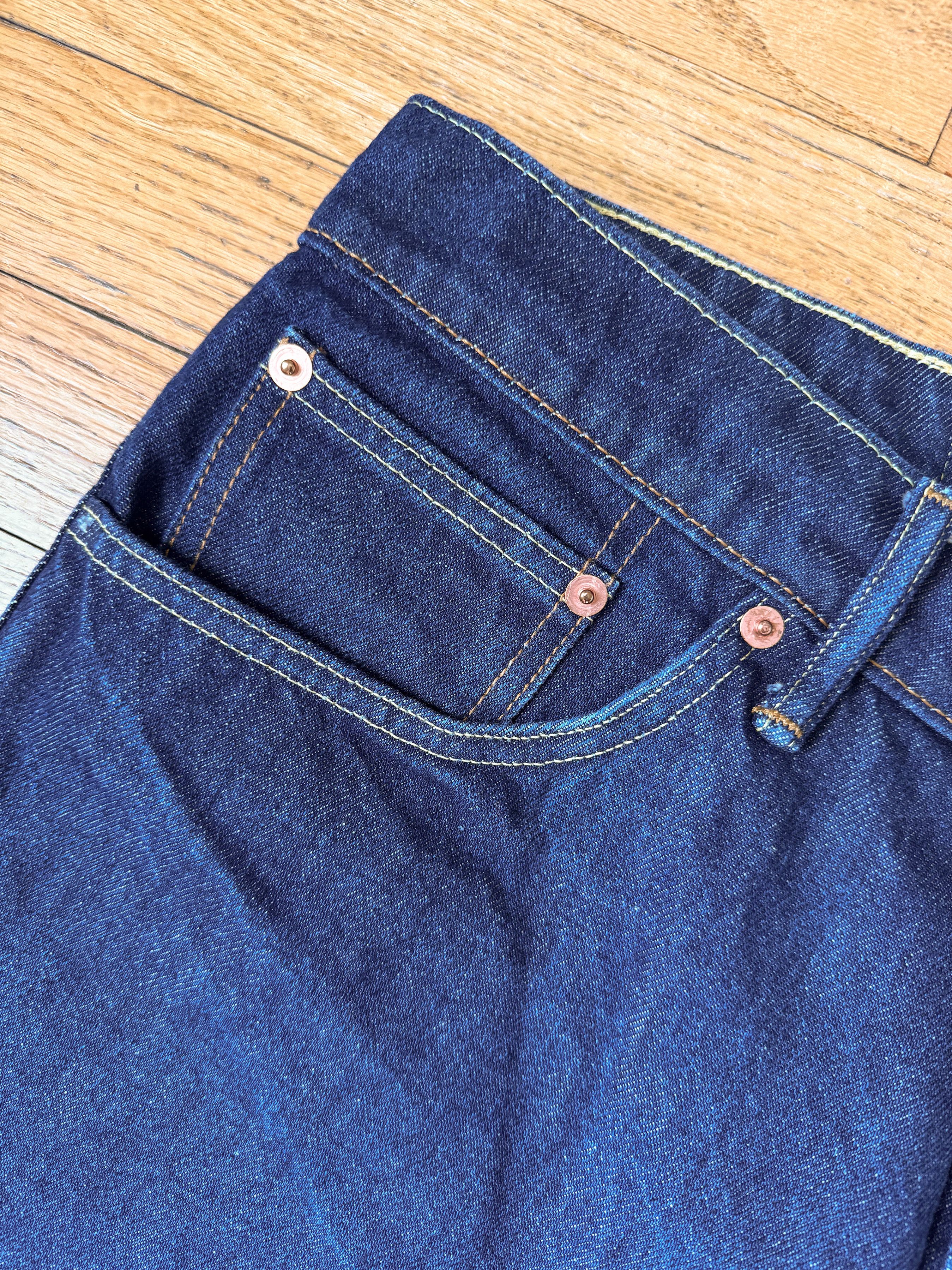 CARSON WACH Carson Wach The Original 333 Classic Raw Indigo Denim Jeans Size US 34 / EU 50 - 7 Thumbnail