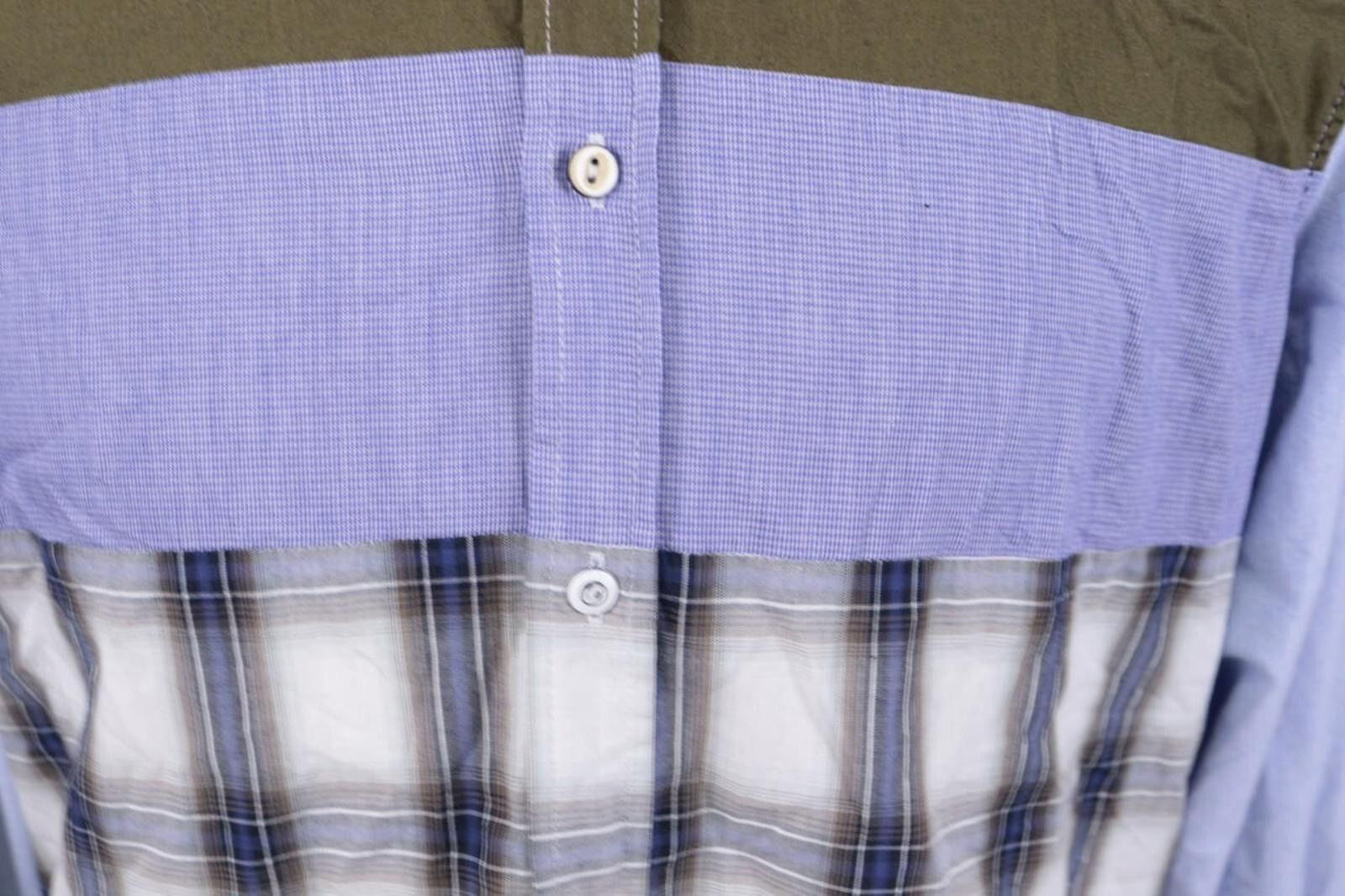 Desigual Desigual Check Designer Blue Button Down Shirt Size L Size US L / EU 52-54 / 3 - 5 Thumbnail