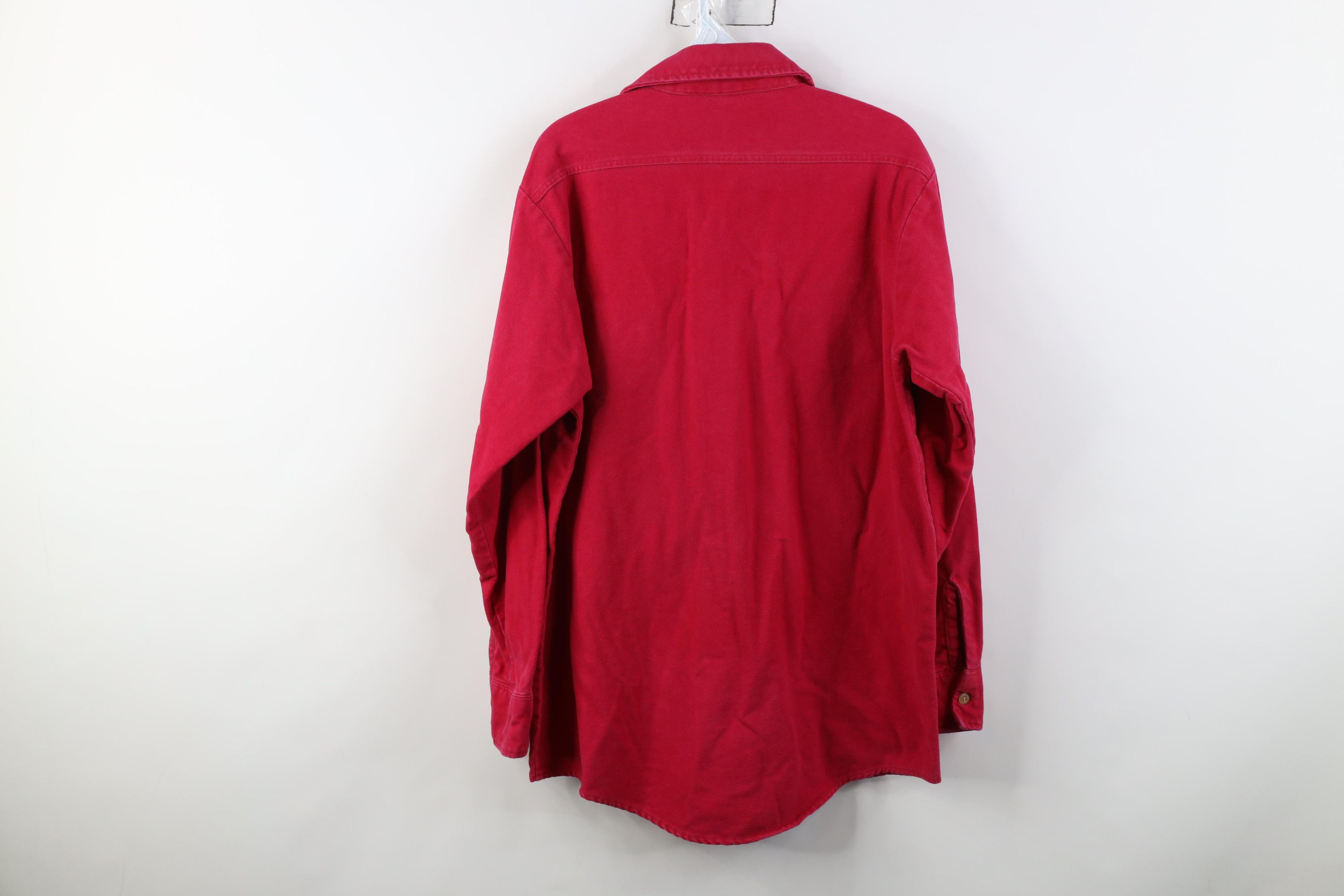 Vintage Vintage 80s 90s Streetwear Chamois Cloth Button Shirt USA Size US M / EU 48-50 / 2 - 12 Thumbnail