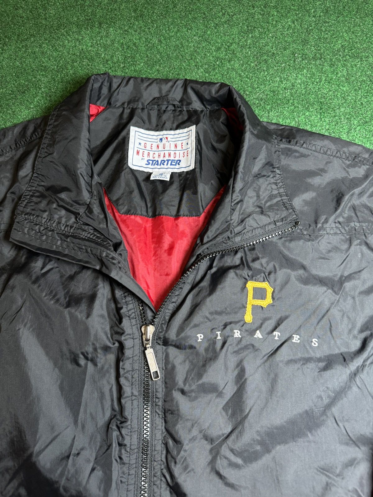 Starter × Vintage Vintage 90s Starter Pittsburgh Pirates Windbreaker Jacket Size US S / EU 44-46 / 1 - 2 Thumbnail