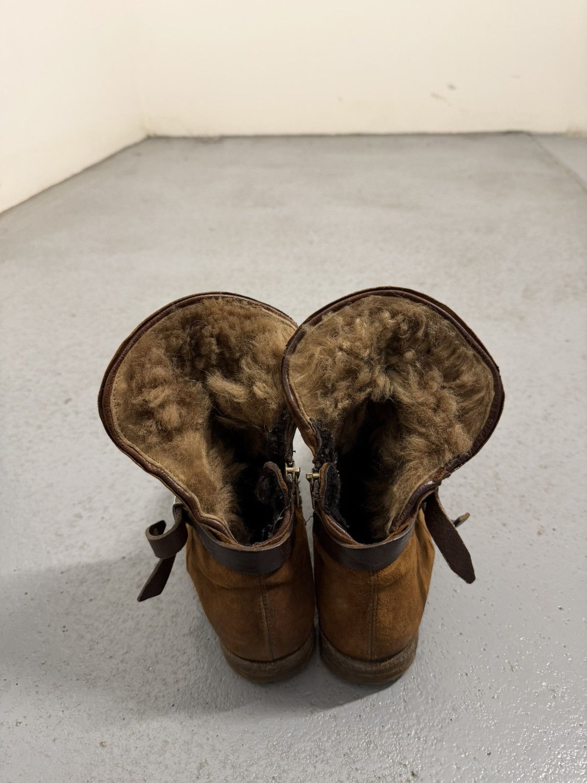A.S.98 Avant-garde A.S.98 Fur Nubuk Leather Boots Size US 7 / EU 40 - 7 Thumbnail