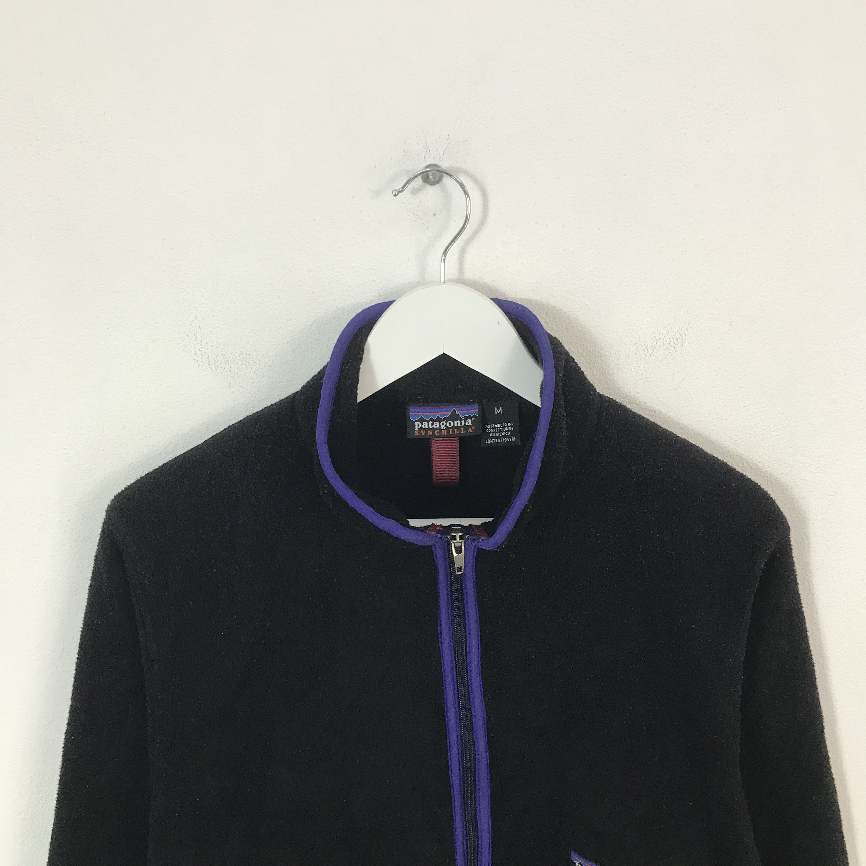 Patagonia Vtg patagonia fleece Half zipper jacket Size US M / EU 48-50 / 2 - 2 Thumbnail