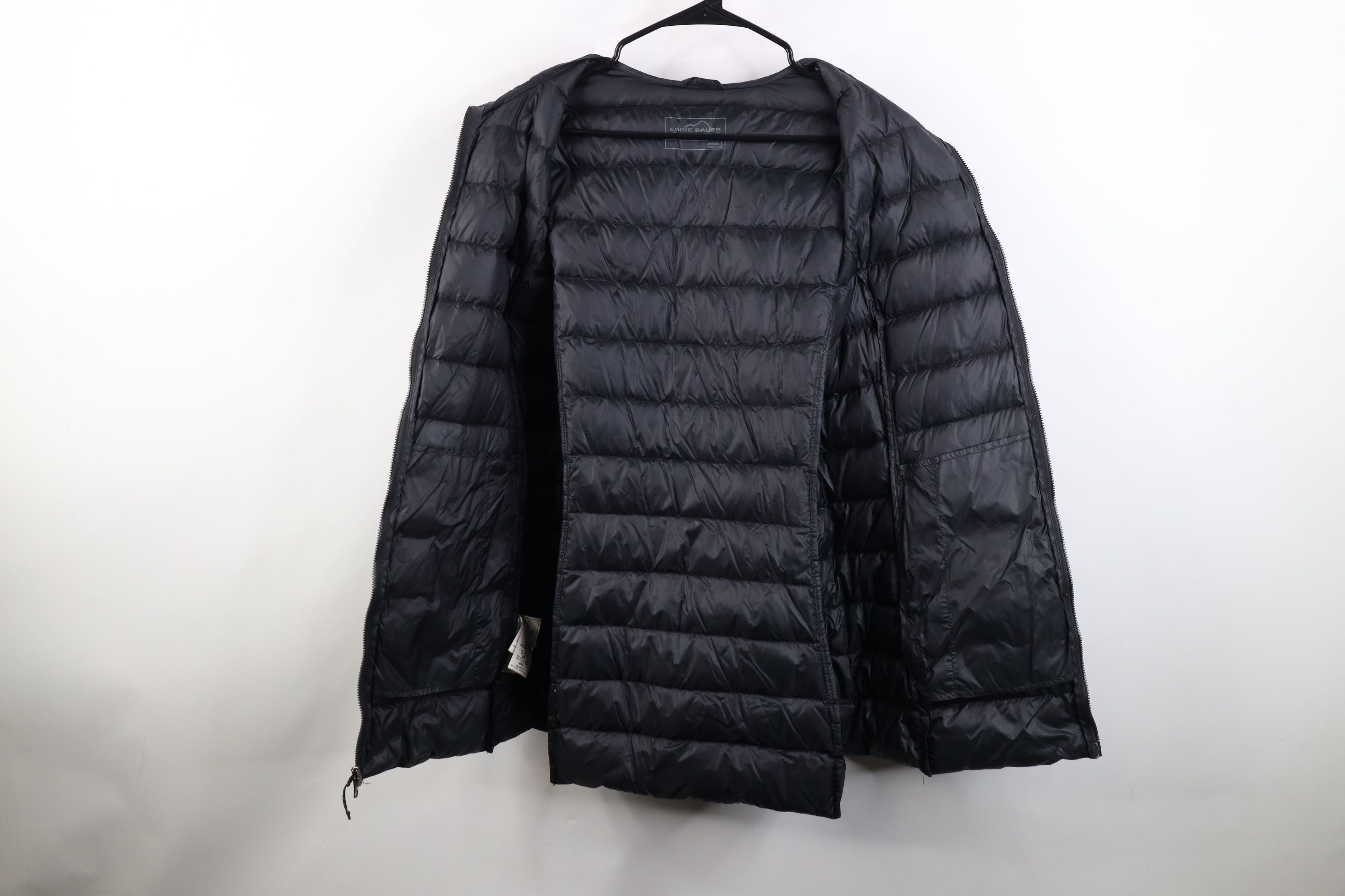 Eddie Bauer Eddie Bauer Duck Down Fill Hooded Puffer Parka Jacket Black Size L / US 10 / IT 46 - 9 Thumbnail
