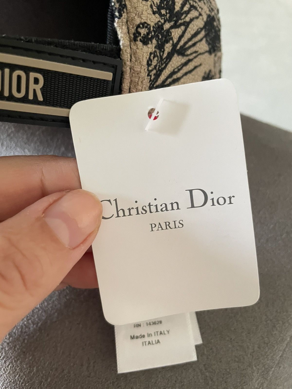 Dior CHRISTIAN DIOR Unisex cap toile de jouy new Size ONE SIZE - 5 Thumbnail