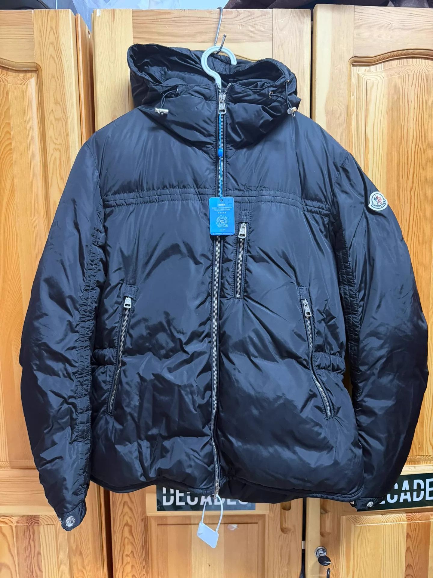 Moncler Moncler Black Down Jacket Limited Edition Authentic Size 1 Size US S / EU 44-46 / 1 - 1 Thumbnail