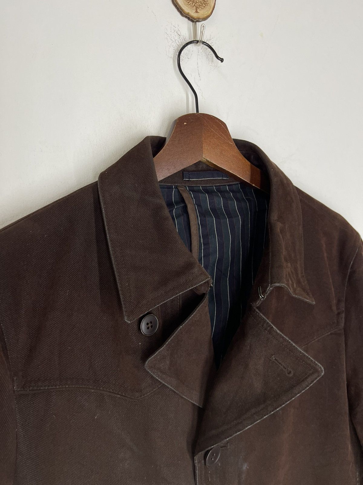 Japanese Brand × junhashimoto VINTAGE MOLESKIN JACKET JUNMEN DESIGNER Size US M / EU 48-50 / 2 - 3 Thumbnail
