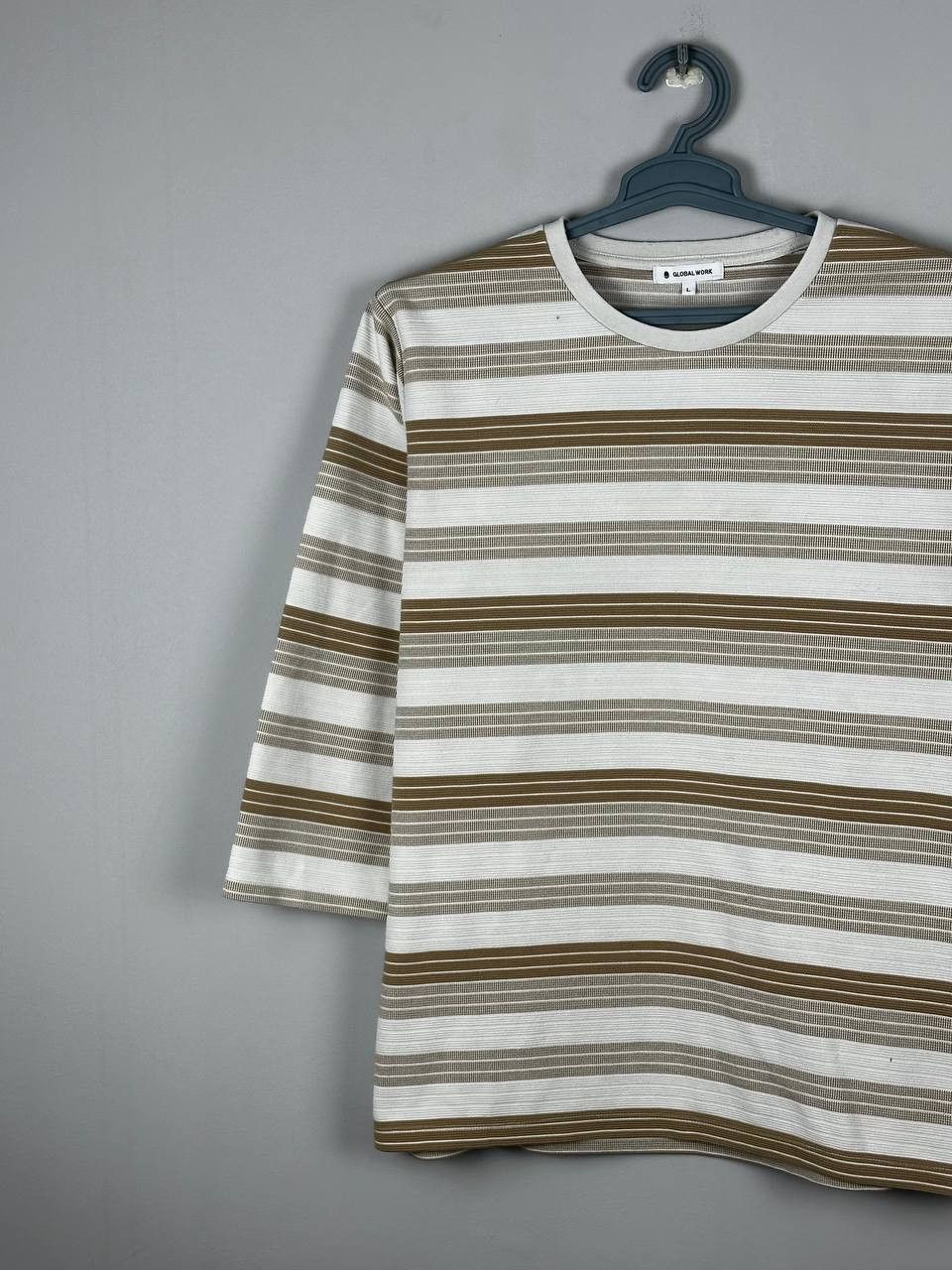 Global Work Global work Japanese Brand Striped T Shirt Made In Japan Size US M / EU 48-50 / 2 - 2 Thumbnail