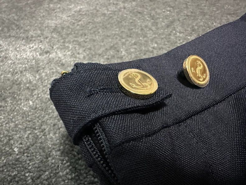 Thom Browne Thom BrowneNew school uniform dark blue pleated skirt shor Size 25" / US 0 / IT 36 - 4 Thumbnail
