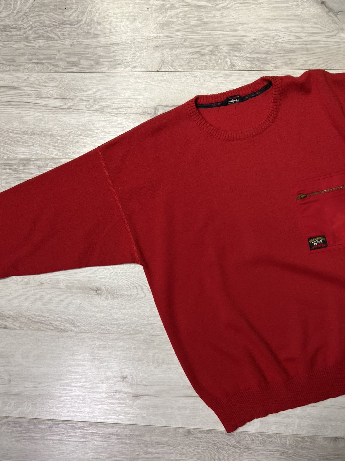 Paul & Shark Vintage Paul & Shark Yachting Wool Crewneck Knitted Sweater Size US L / EU 52-54 / 3 - 7 Thumbnail
