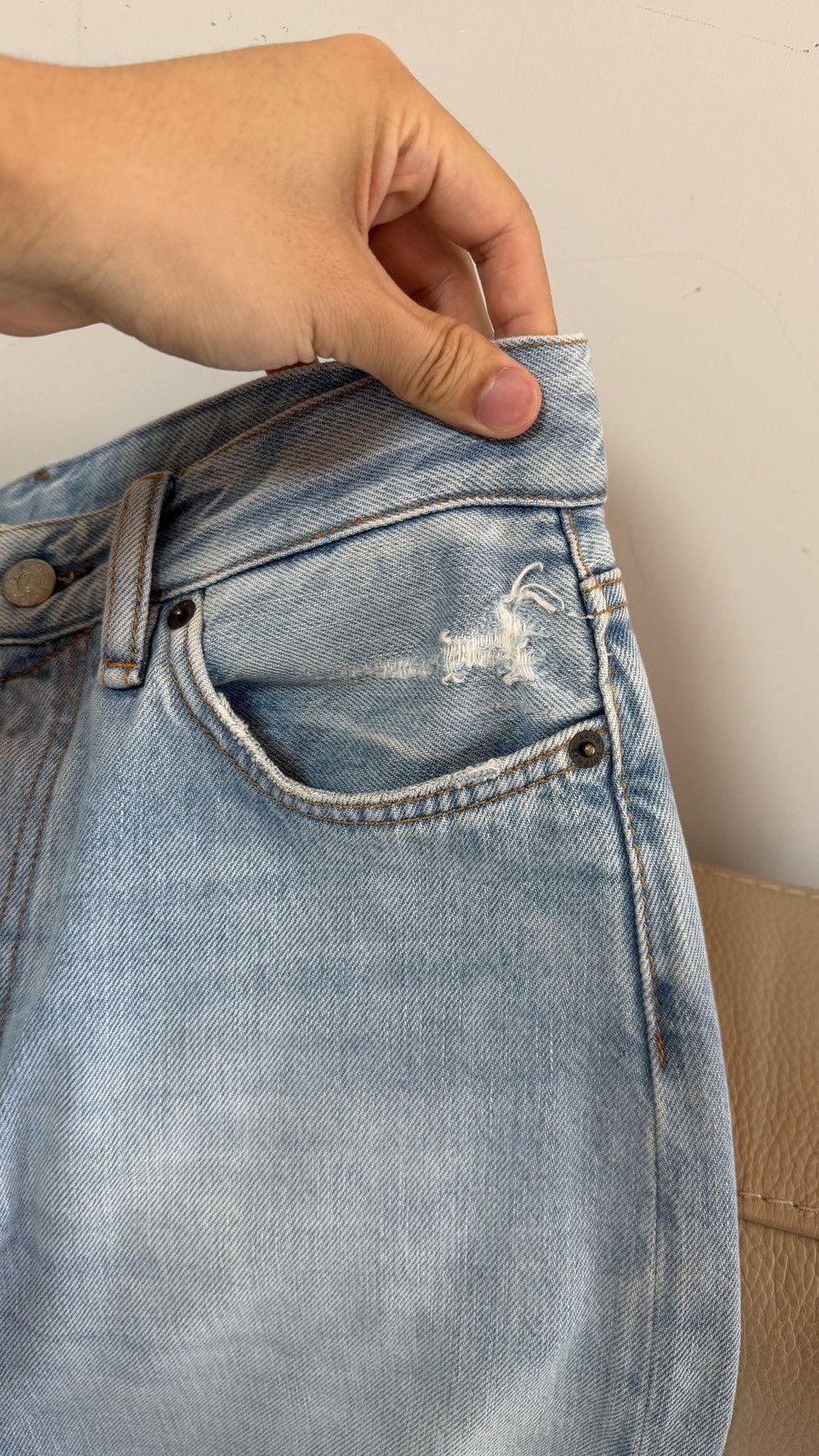 Acne Studios acne studios 1981m light blue jeans Size US 28 / EU 44 - 4 Thumbnail