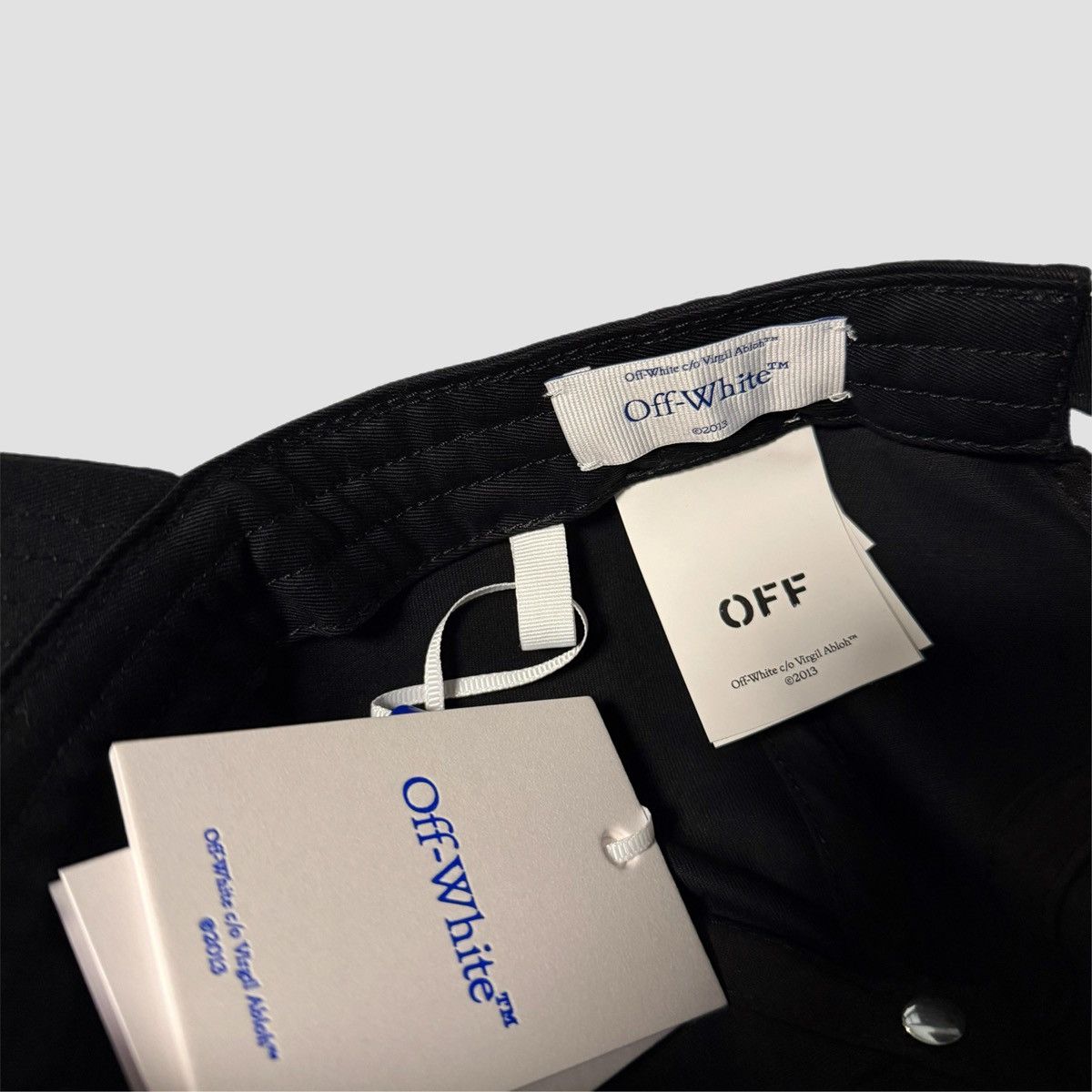 Off-White Off-White Give Me Space Drill Baseball Cap Size ONE SIZE - 9 Thumbnail