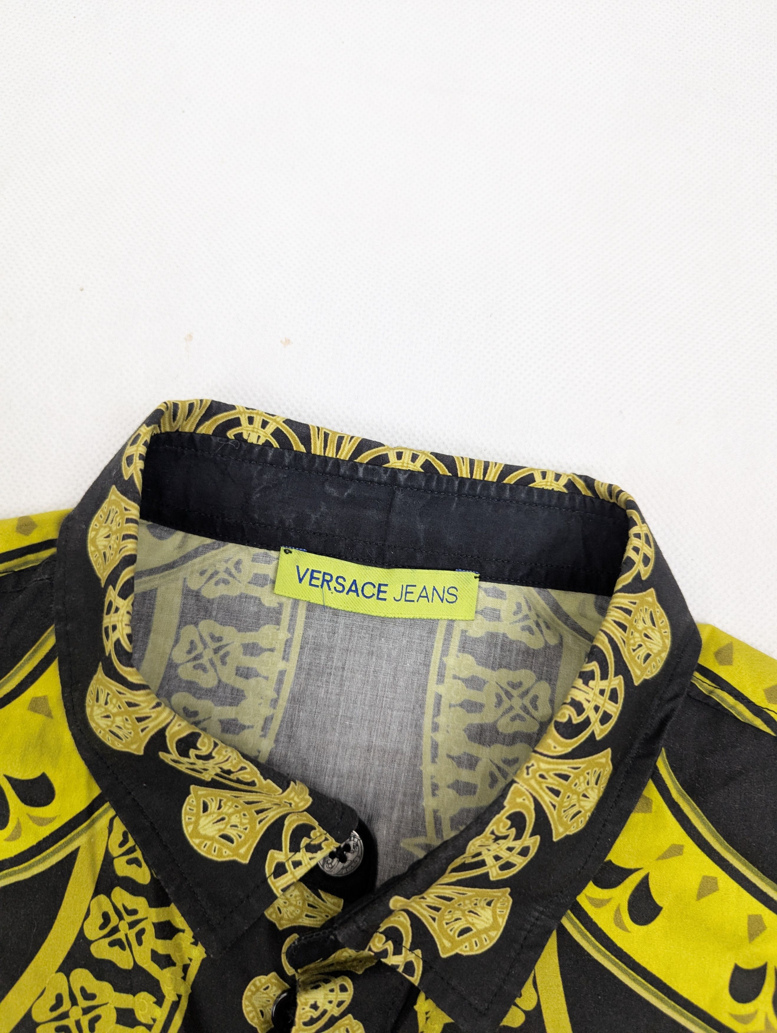 Versace Jeans Couture Versace Jeans black gold shirt S Size US S / EU 44-46 / 1 - 4 Thumbnail