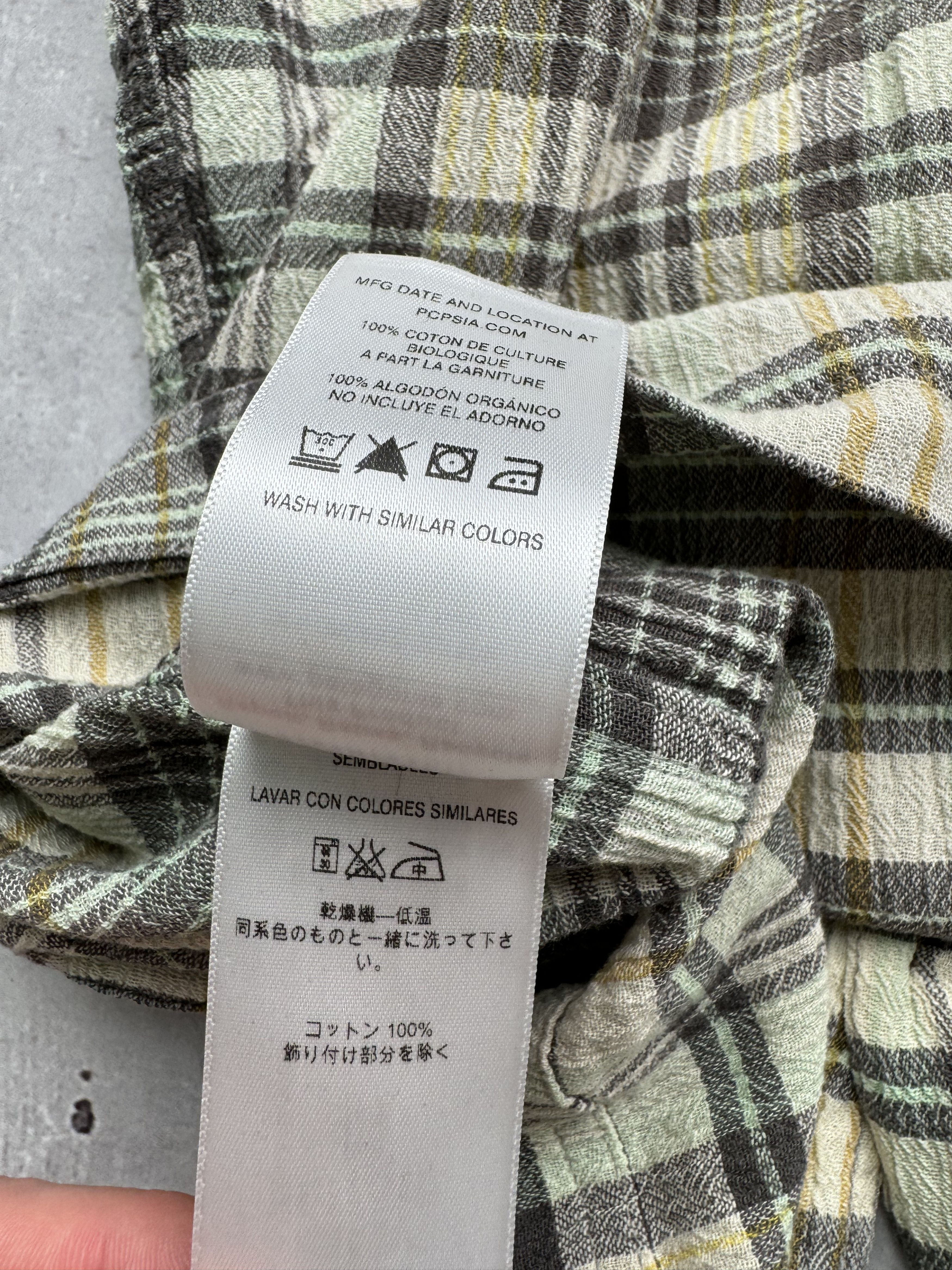 Patagonia × Vintage Patagonia Vintage Plaid Short Sleeve Shirt Size US M / EU 48-50 / 2 - 6 Thumbnail