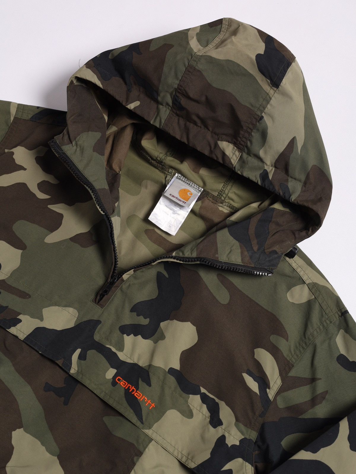 Carhartt Carhartt Camo Nylon Jacket Camouflage Anorak Green Size US M / EU 48-50 / 2 - 6 Thumbnail