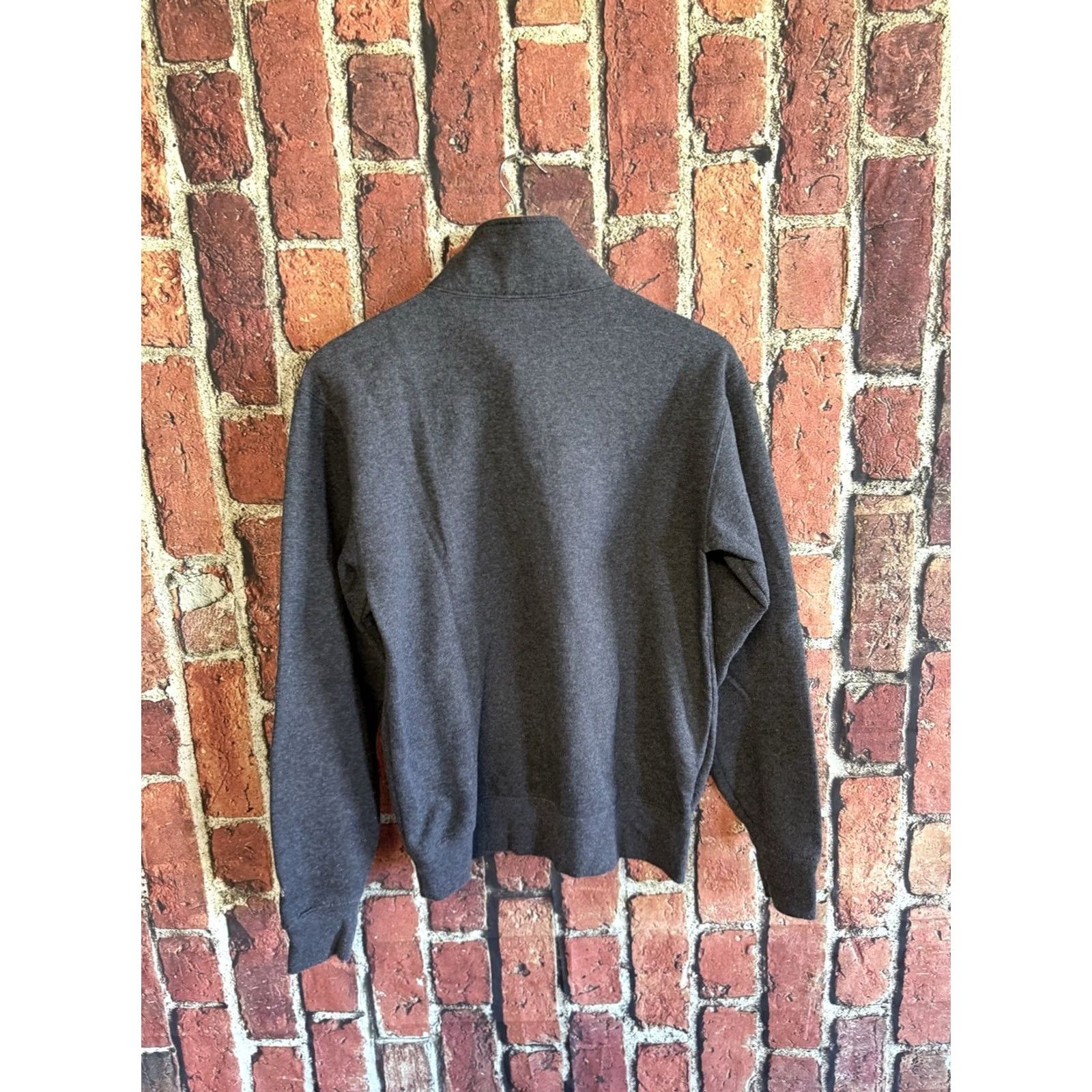 Champion Champion Womens Gray 1/4 Zip Mock Neck Pullover Sweatshirt Pacfic University S Sweatshirt Mens Womens Boys Girls Size S / US 4 / IT 40 - 2 Thumbnail