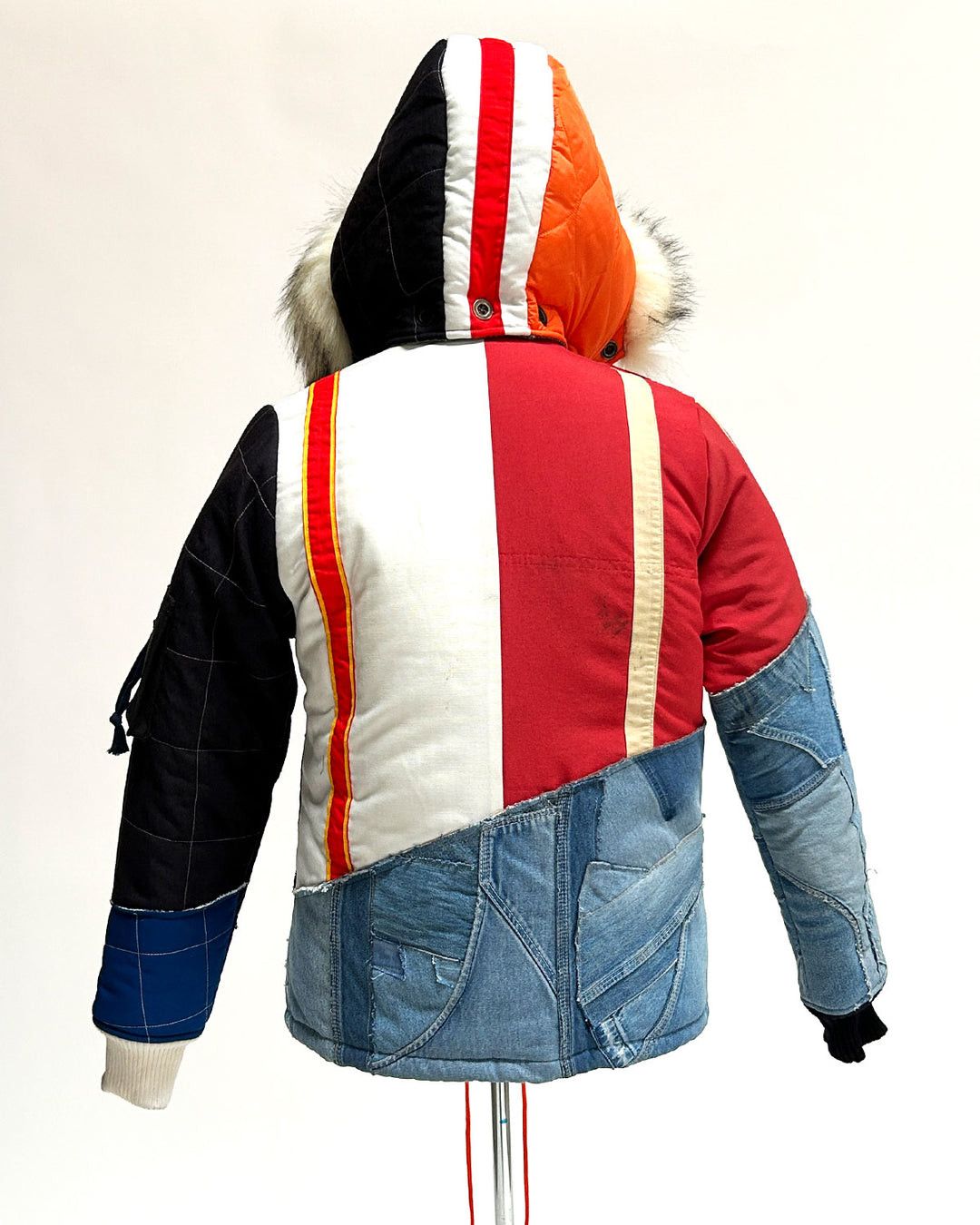 Greg Lauren $3500 Greg Lauren Racer Retro Puffy Jacket Size US M / EU 48-50 / 2 - 3 Thumbnail