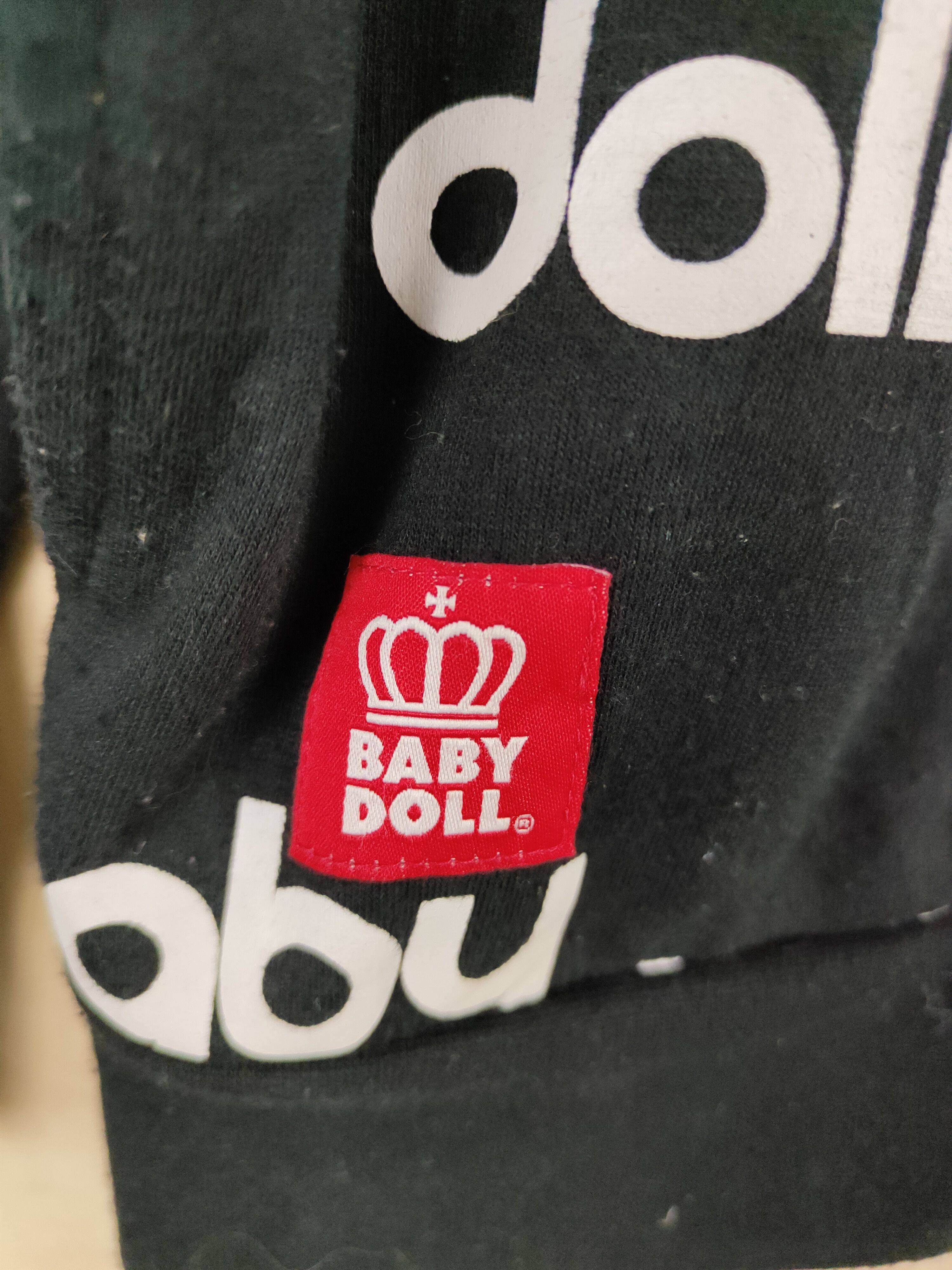 Japanese Brand × Vintage Baby Doll Black Sweaters #S2604 Size US L / EU 52-54 / 3 - 5 Thumbnail