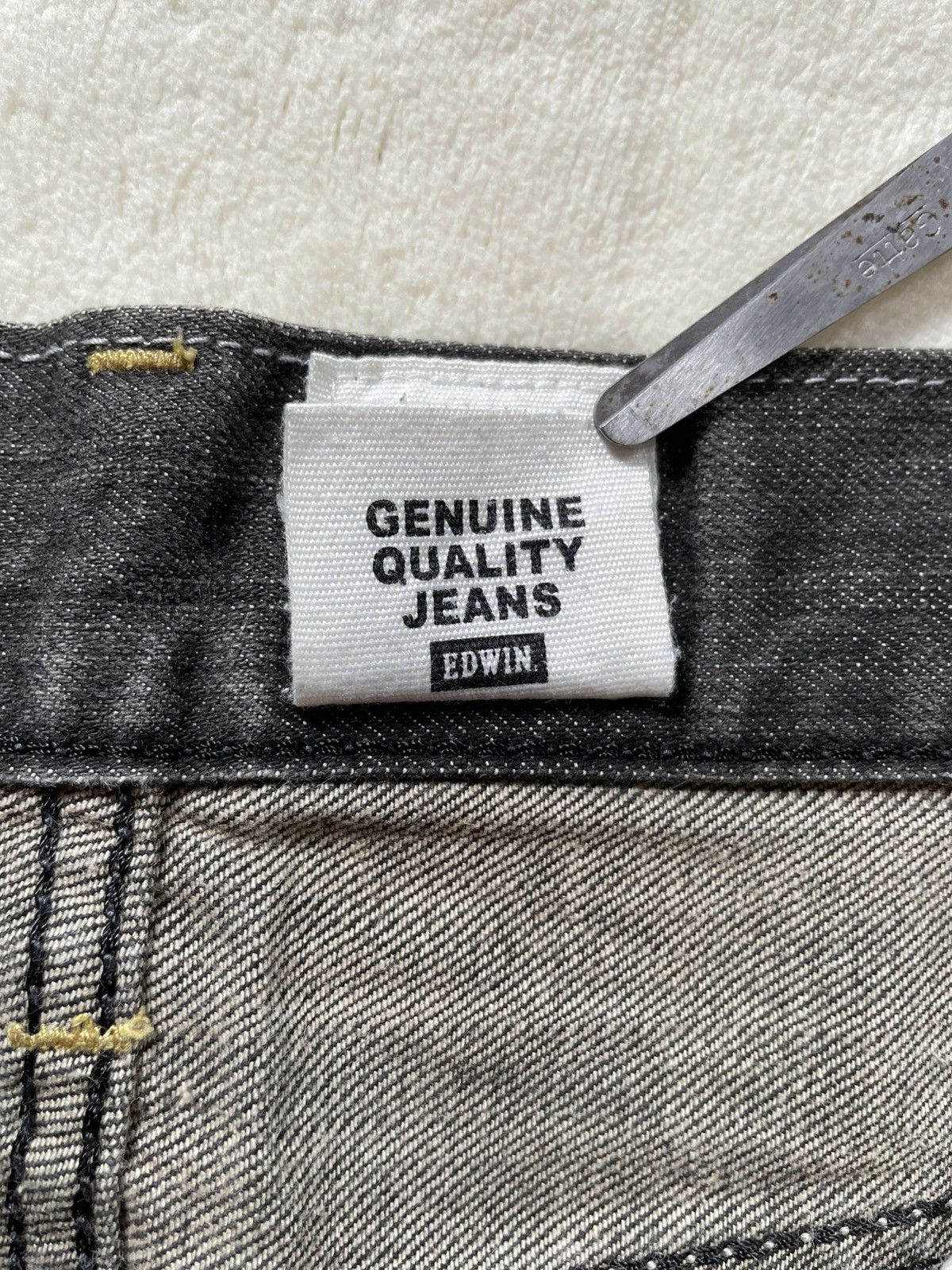 Edwin Vintage Edwin XV Edge Mudwash Dark Colour Denim Jeans Size US 29 - 8 Thumbnail