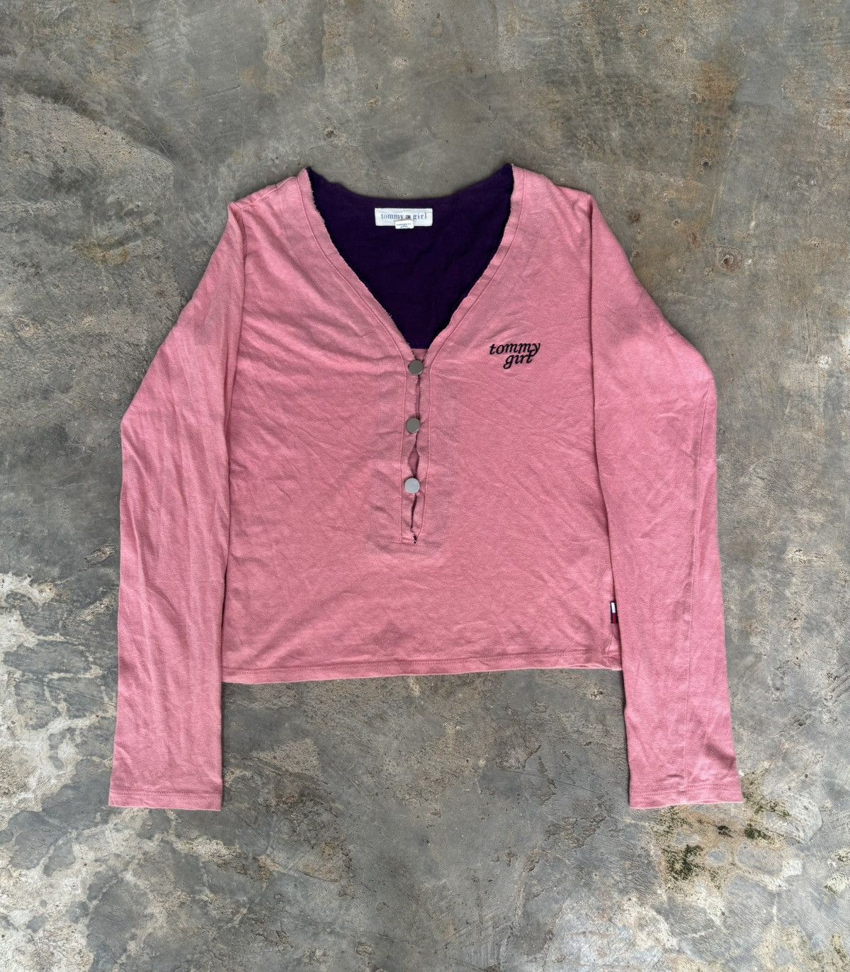 Hysteric Glamour × Japanese Brand Y2k Tommy Girl Shirt Button up Size M / US 6-8 / IT 42-44 - 1 Thumbnail