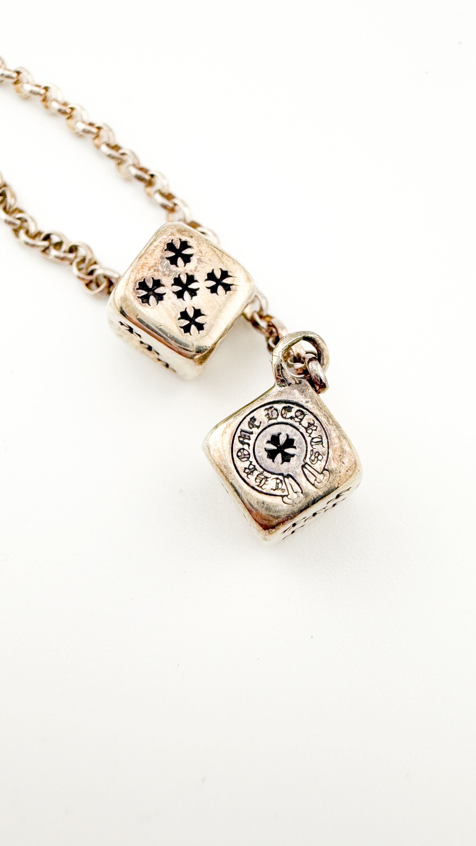 Chrome Hearts RARE! CHROME HEARTS CH Plus Post Dice Left Side Earring Size ONE SIZE - 7 Thumbnail