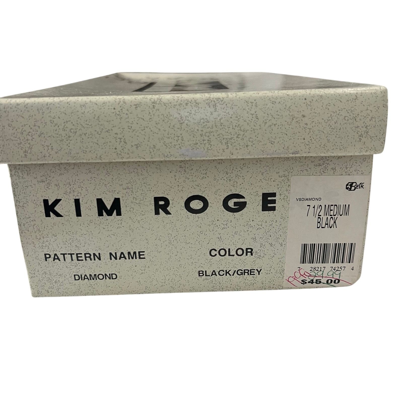 Other Kim Rogers Pumps 7.5 Diamond Black Gray Colorblock Heel Size US 7.5 / IT 37.5 - 11 Thumbnail