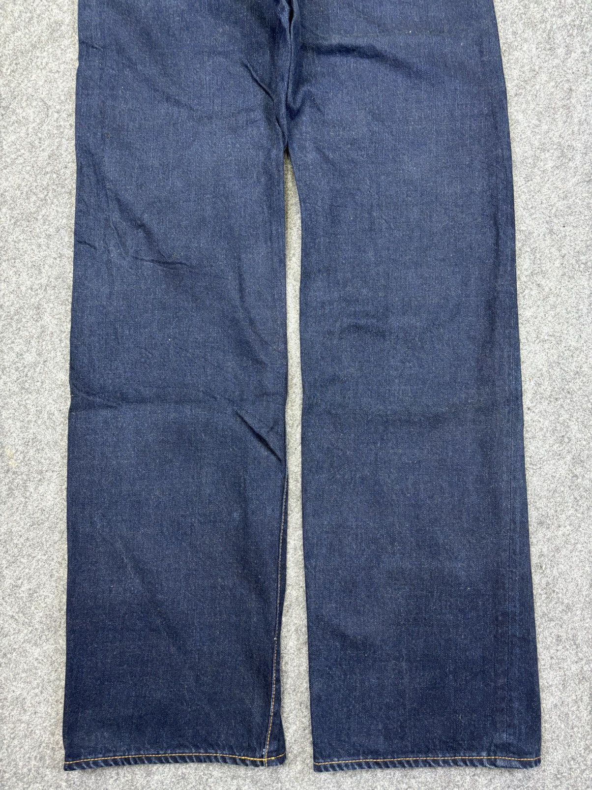 45rpm 💥Indigo Wash💥Rare 45rpm Organic Dye Regular Denim F893 Size US 31 - 8 Thumbnail