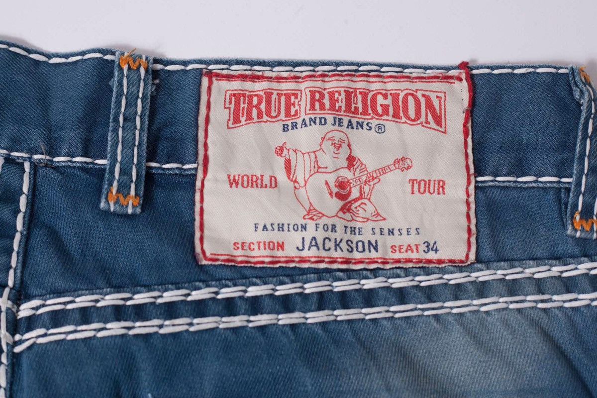 True Religion Vintage True Religion Jackson Denim Jeans Size US 34 / EU 50 - 7 Thumbnail