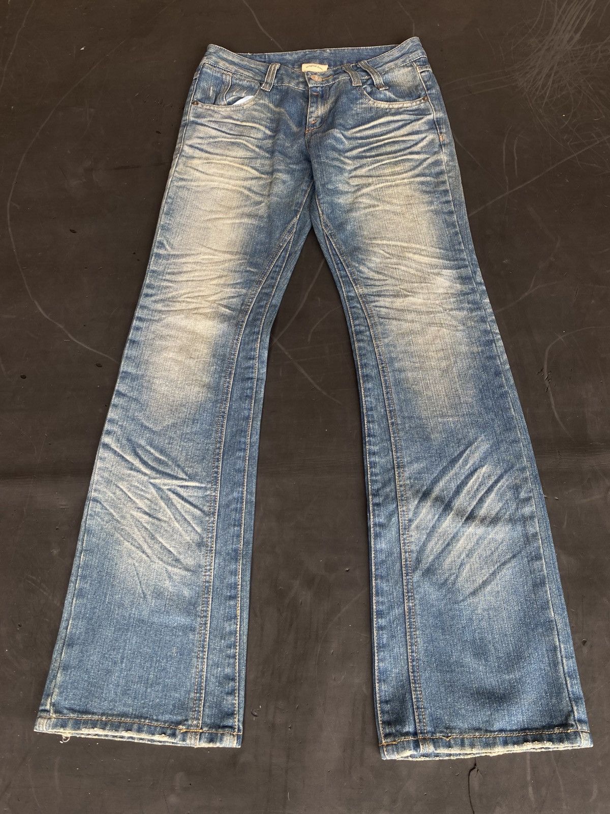 If Six Was Nine 💸BINDINGOFFER💸Japanese Flared Jeans Ifsixwasnine lgb Size US 27 - 1 Thumbnail