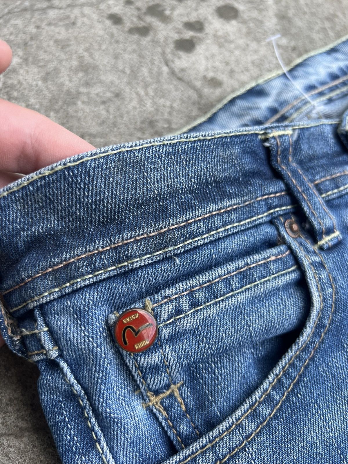 Evisu × Puma Evisu x Puma Jeans big logo Rare evisu jeans Size 28" / US 6 / IT 42 - 9 Thumbnail