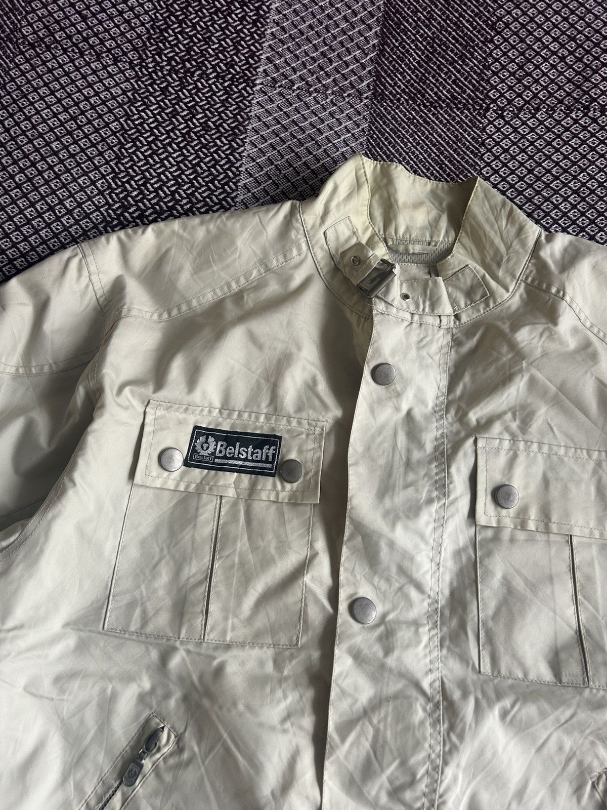 Belstaff Vintage Belstaff Nylon Bomber Jacket Unisex 00s Rare Casual Size US L / EU 52-54 / 3 - 4 Thumbnail