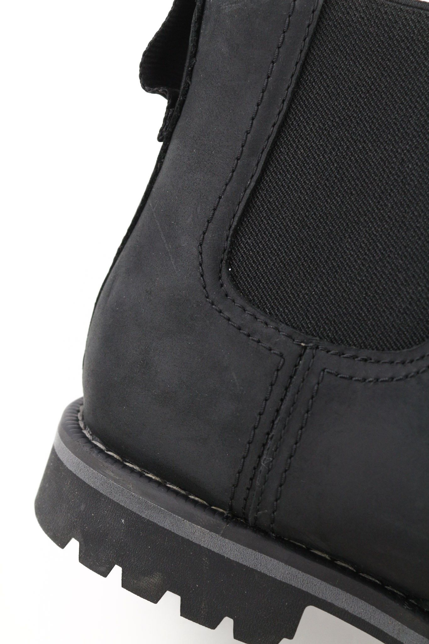 Timberland A2NHW UK8 Black Leather Ortholite Pull Tab Boots 79956 Size US 8.5 / EU 41-42 - 13 Thumbnail