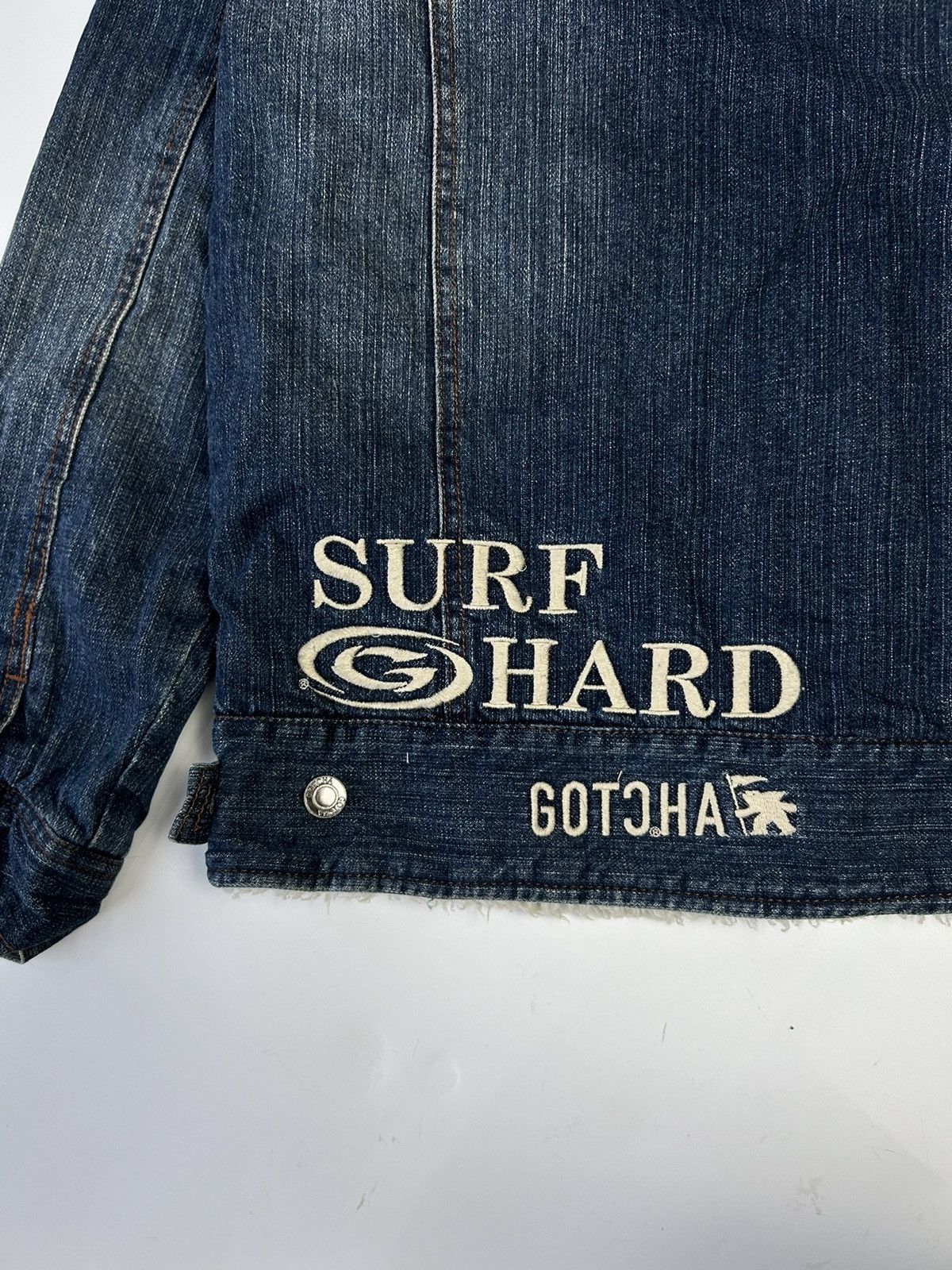 Gotcha GOTCHA DENIM JACKET WITH DETACHABLE SLEEVE Size US L / EU 52-54 / 3 - 8 Thumbnail