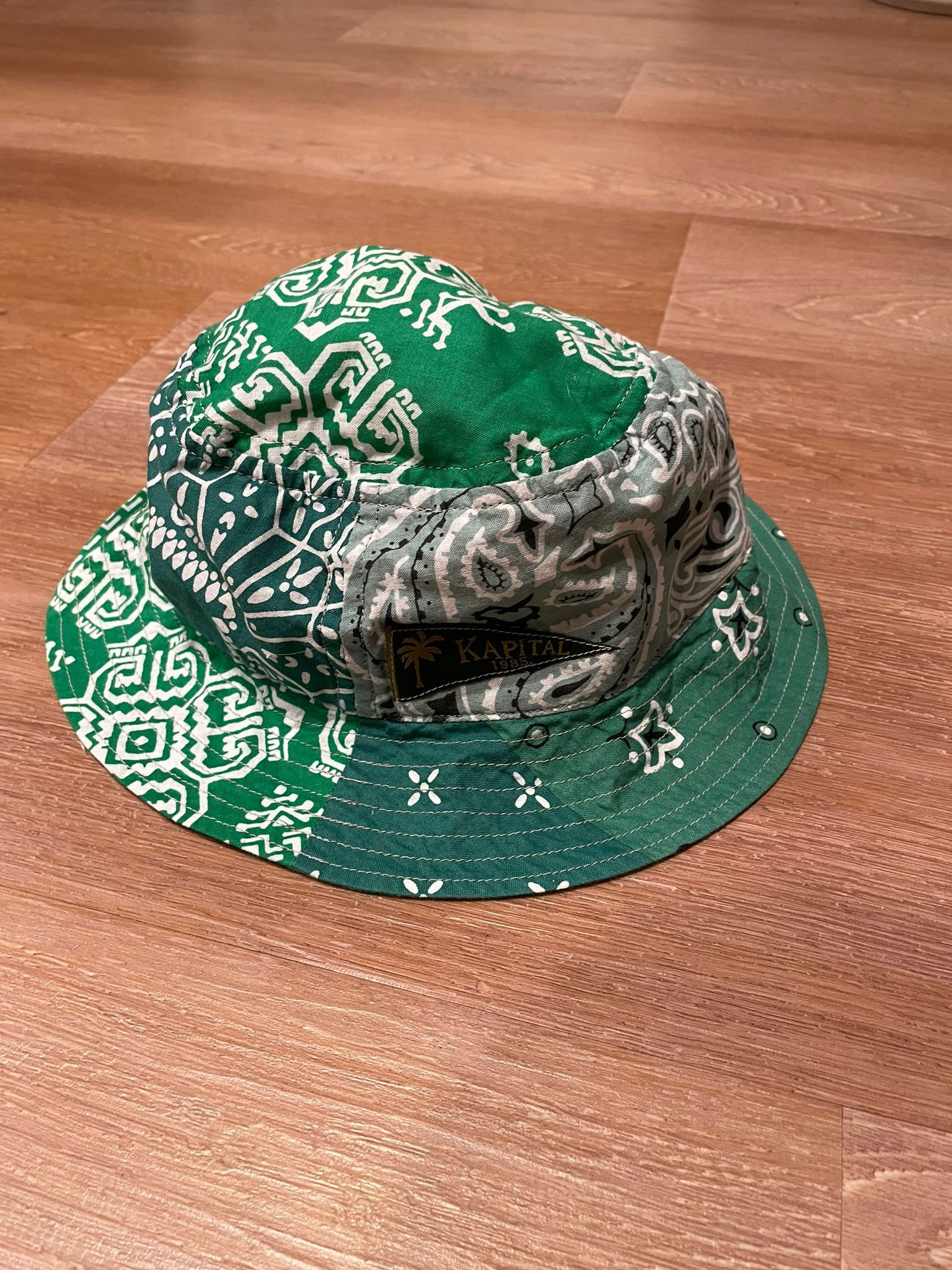 Capital bandana hat in green
