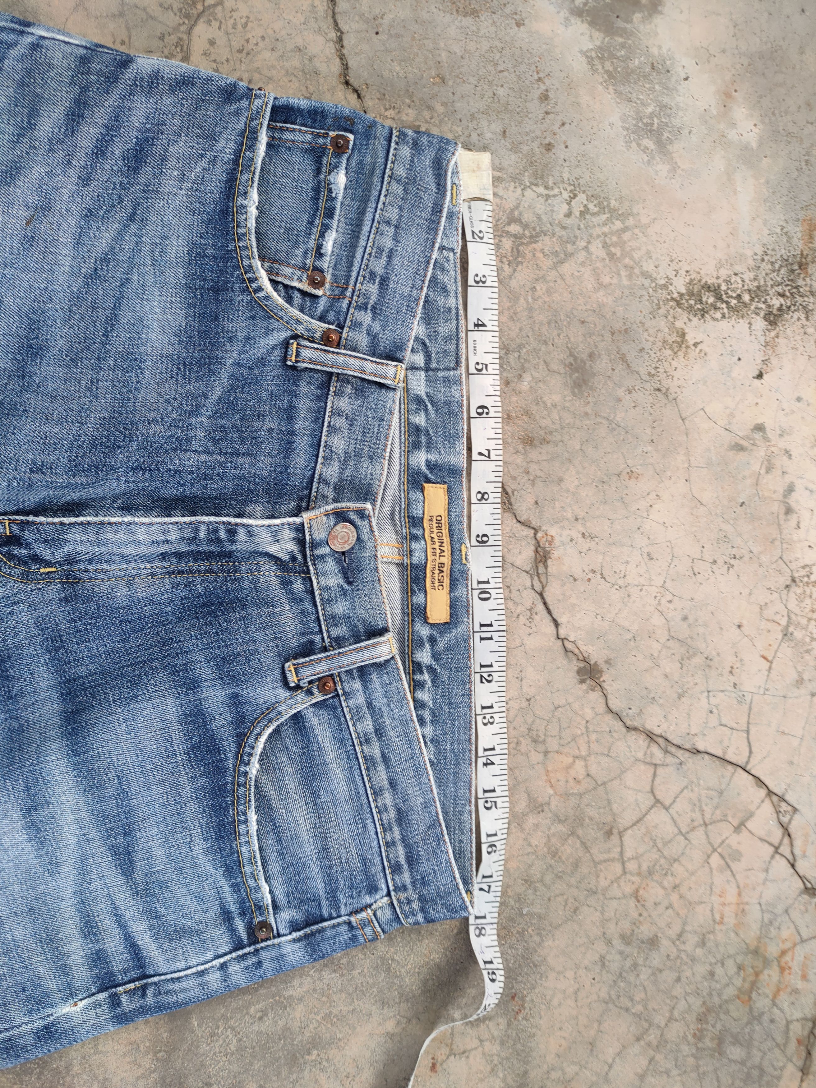 Japanese Brand W34 VINTAGE JAPANESE FADED DISTRESSED DENIM JEAN PANTS Size US 34 / EU 50 - 6 Thumbnail