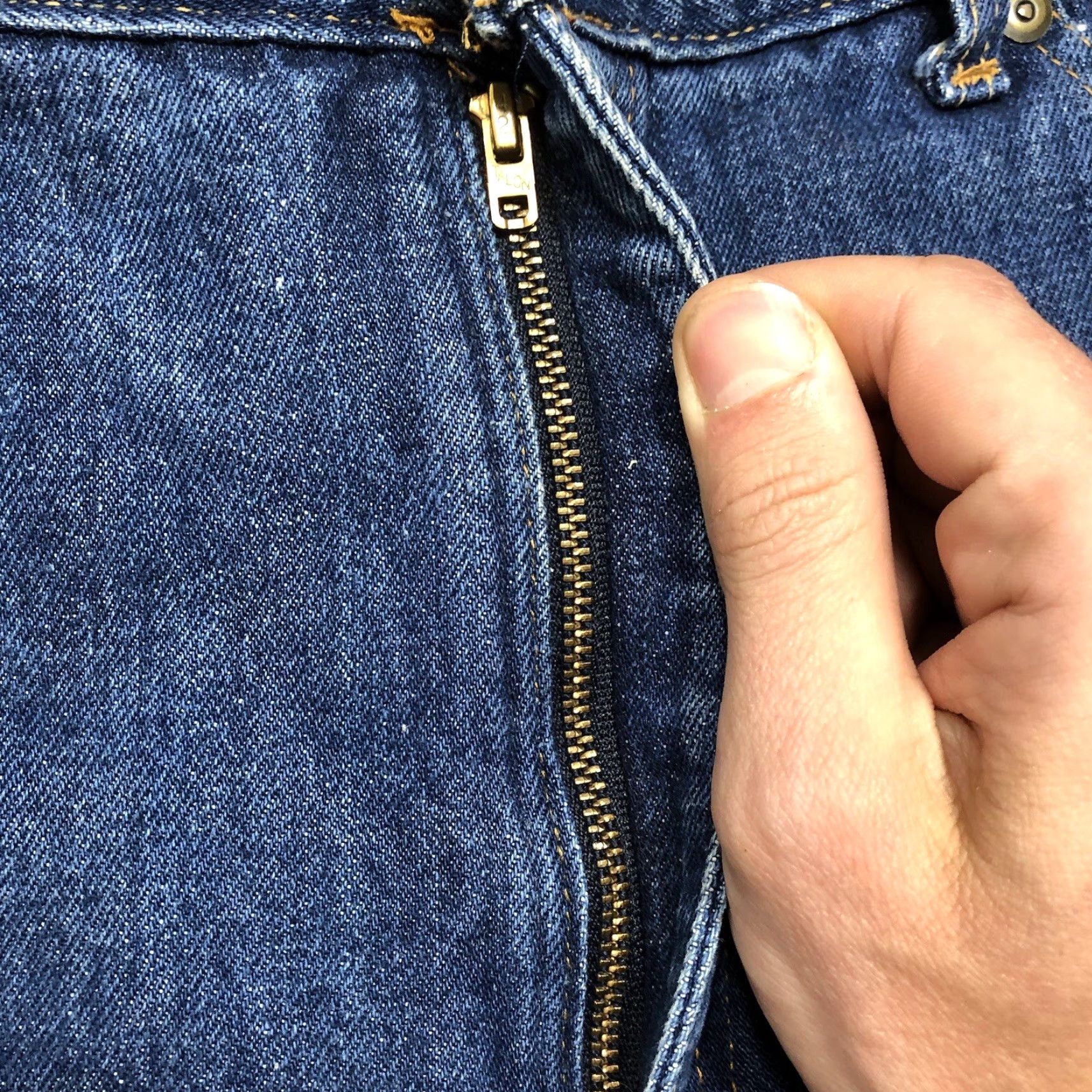 Vintage Vtg The Limited Jeans Women 14 Blue High Rise 5-Pocket Denim USA Talon Zipper Vintage 90s USA Mens? Size 36" / US 14 / IT 50 - 7 Thumbnail