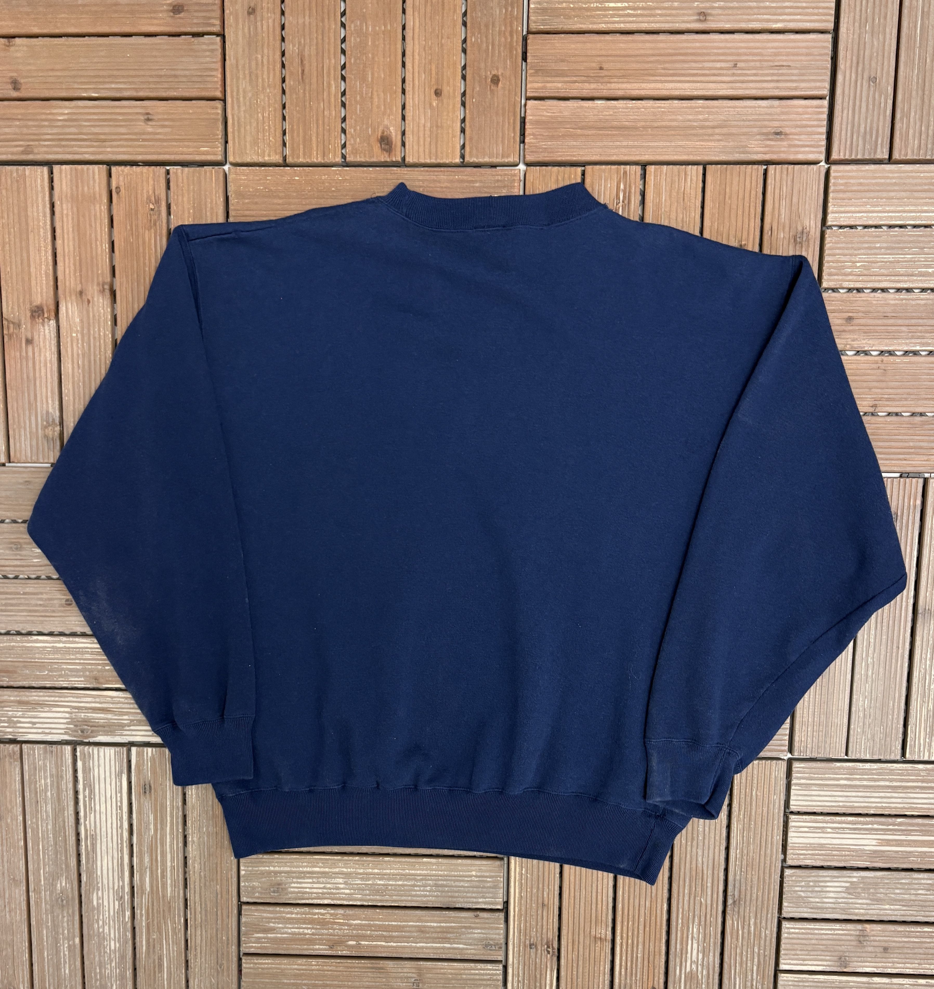 Brooks Brooks Athletics Vintage Blue Crewneck Sweater Size US L / EU 52-54 / 3 - 4 Thumbnail
