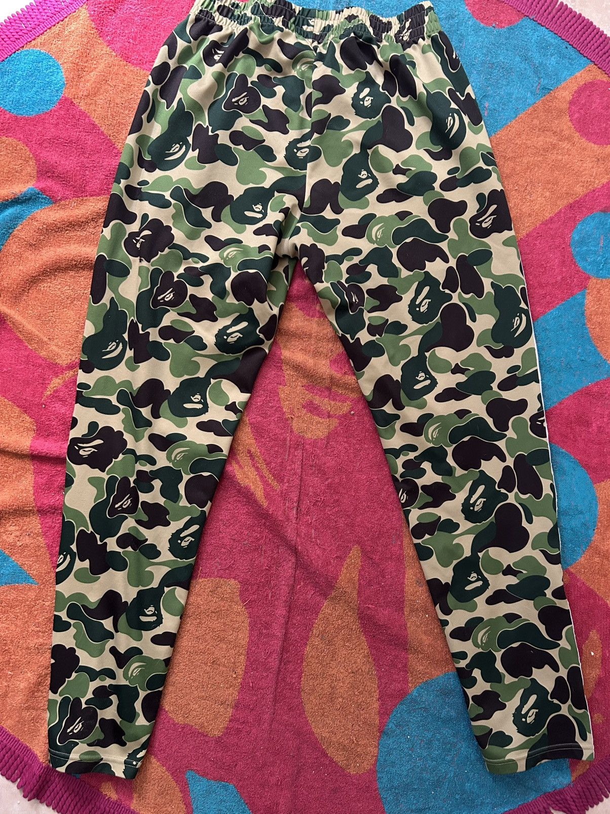 Bape Bape Tape Jersey Pants Size US 36 / EU 52 - 3 Thumbnail