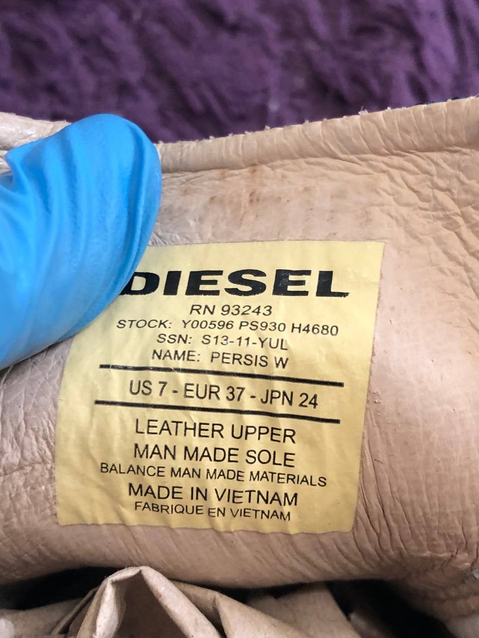 Diesel Diesel Diesel vintage HI-top sneakers shoes y2k Size US 7 / IT 37 - 2 Thumbnail