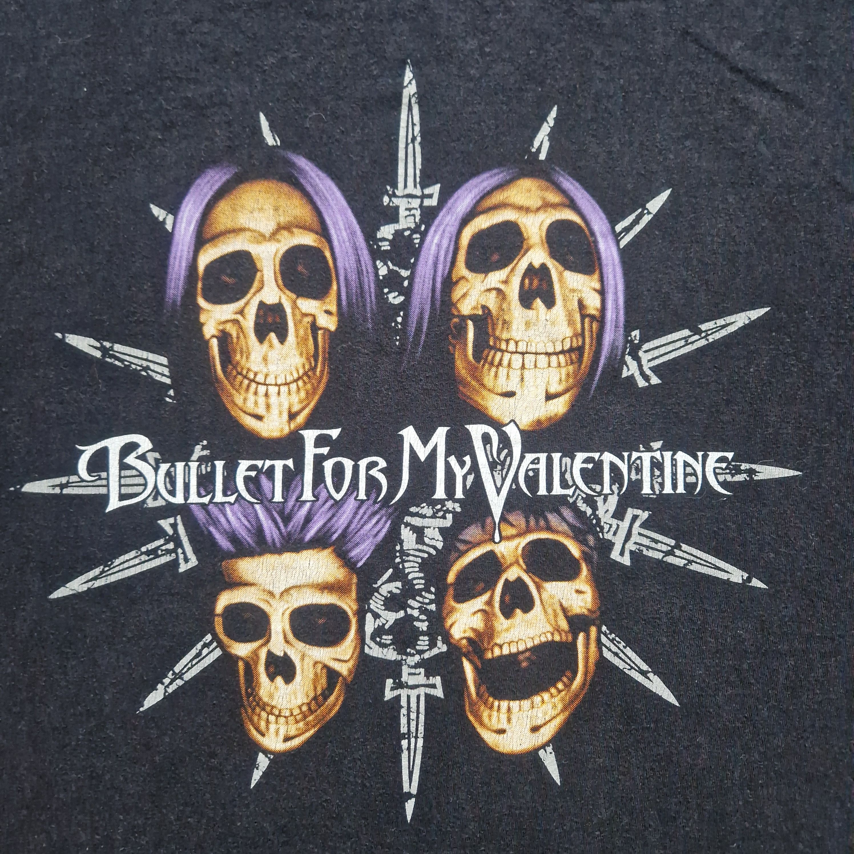 Vintage Vintage Bullet For My Valentine Band Tee the roxx tag size L Size US L / EU 52-54 / 3 - 3 Thumbnail