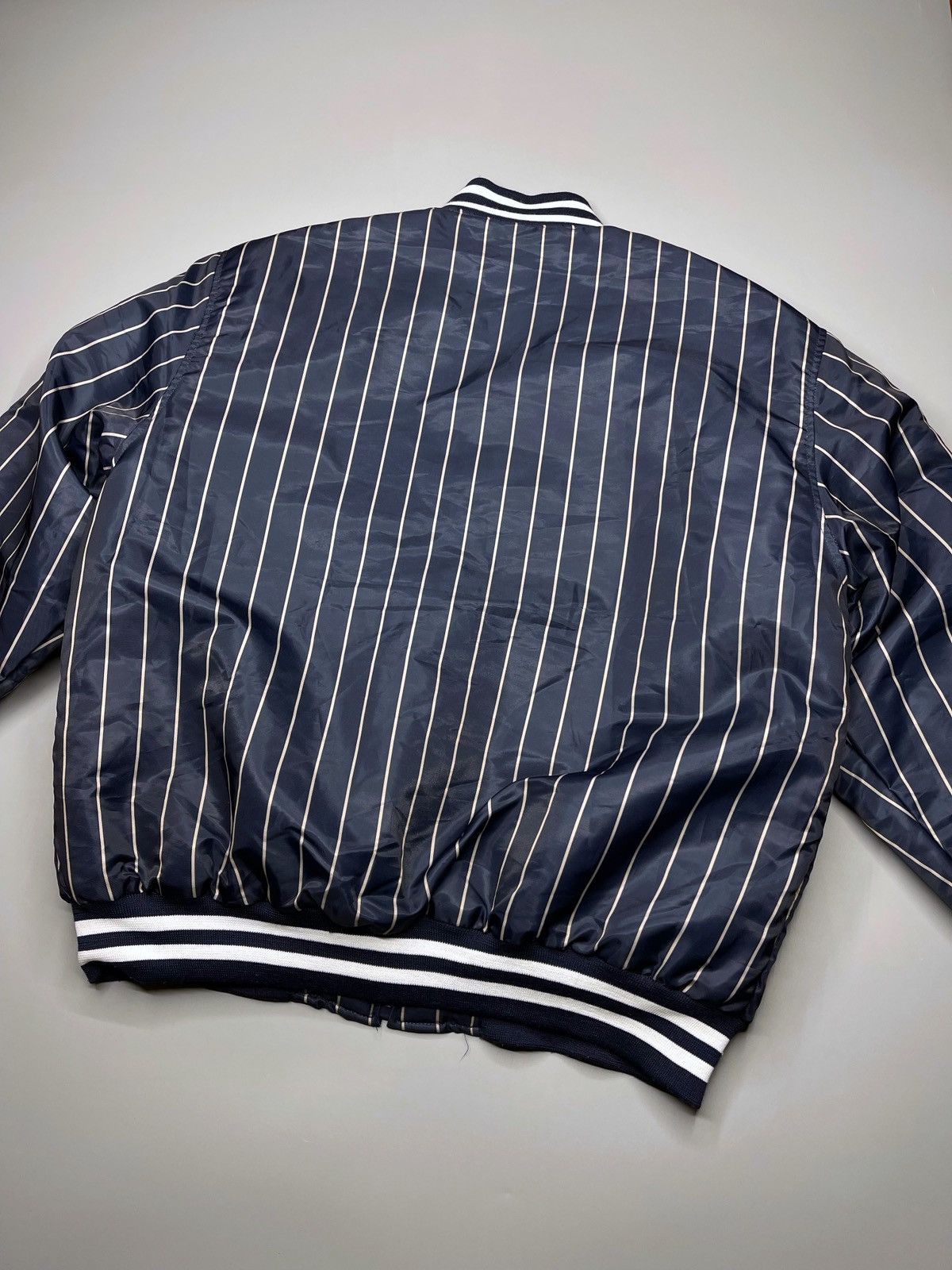 Avirex Vintage Avirex Stripped Bomber Jacket Size US XL / EU 56 / 4 - 9 Thumbnail