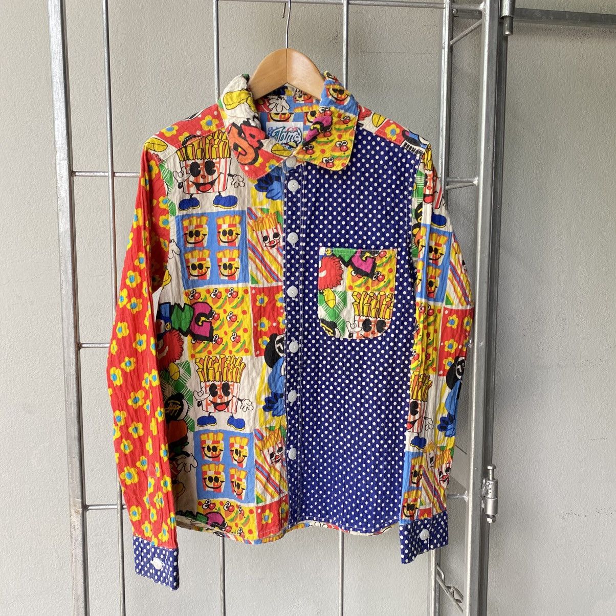 Japanese Brand Jam Colorful Cartoon Shirt Size M / US 6-8 / IT 42-44 - 2 Thumbnail