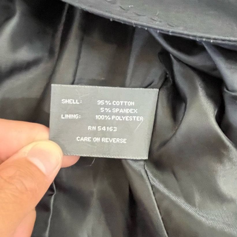 Kenneth Cole Kenneth Cole Womens trench coat M Black Reaction Size M / US 6-8 / IT 42-44 - 5 Thumbnail